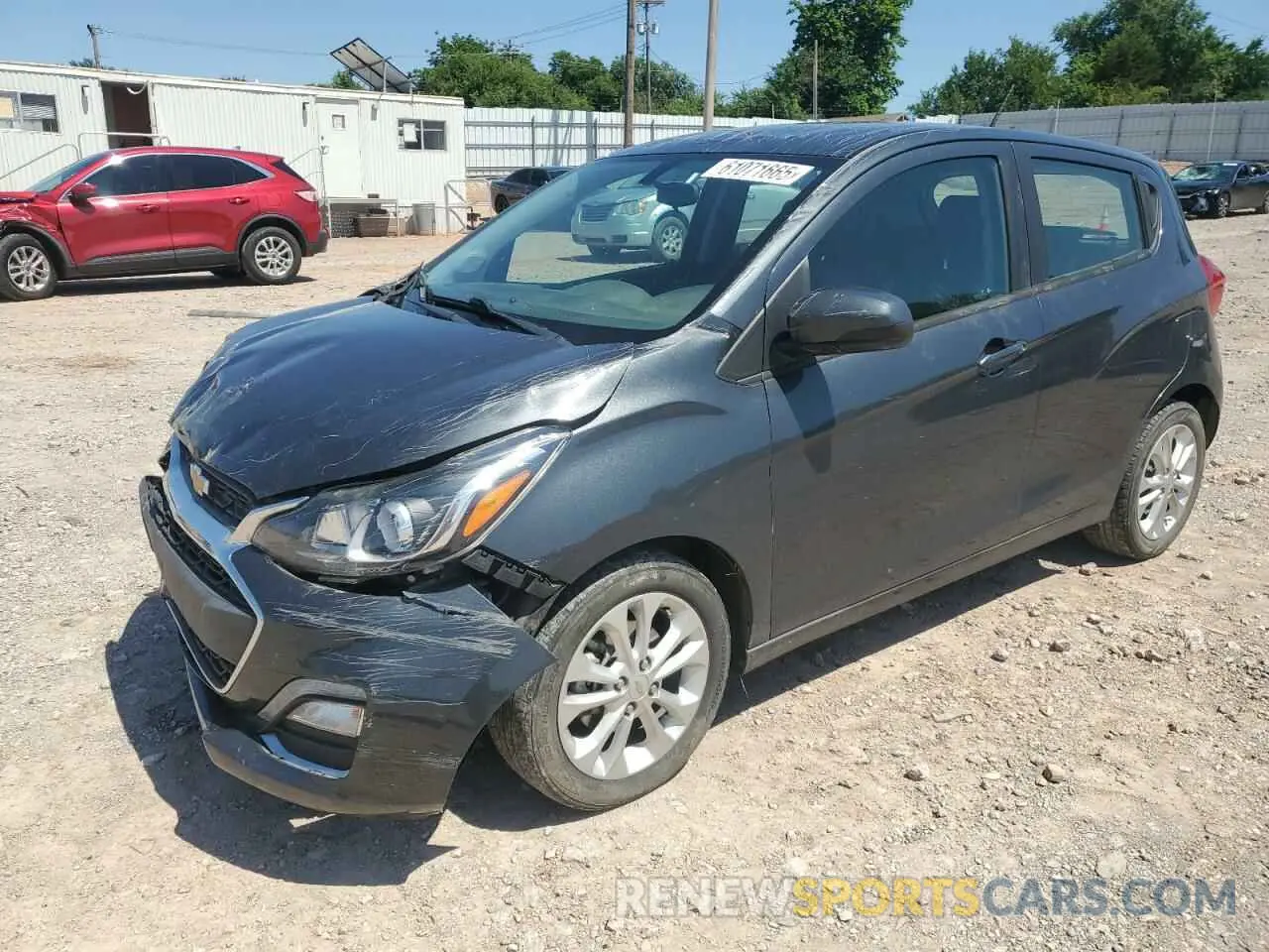 1 Photograph of a damaged car KL8CD6SA1KC713669 CHEVROLET SPARK 2019