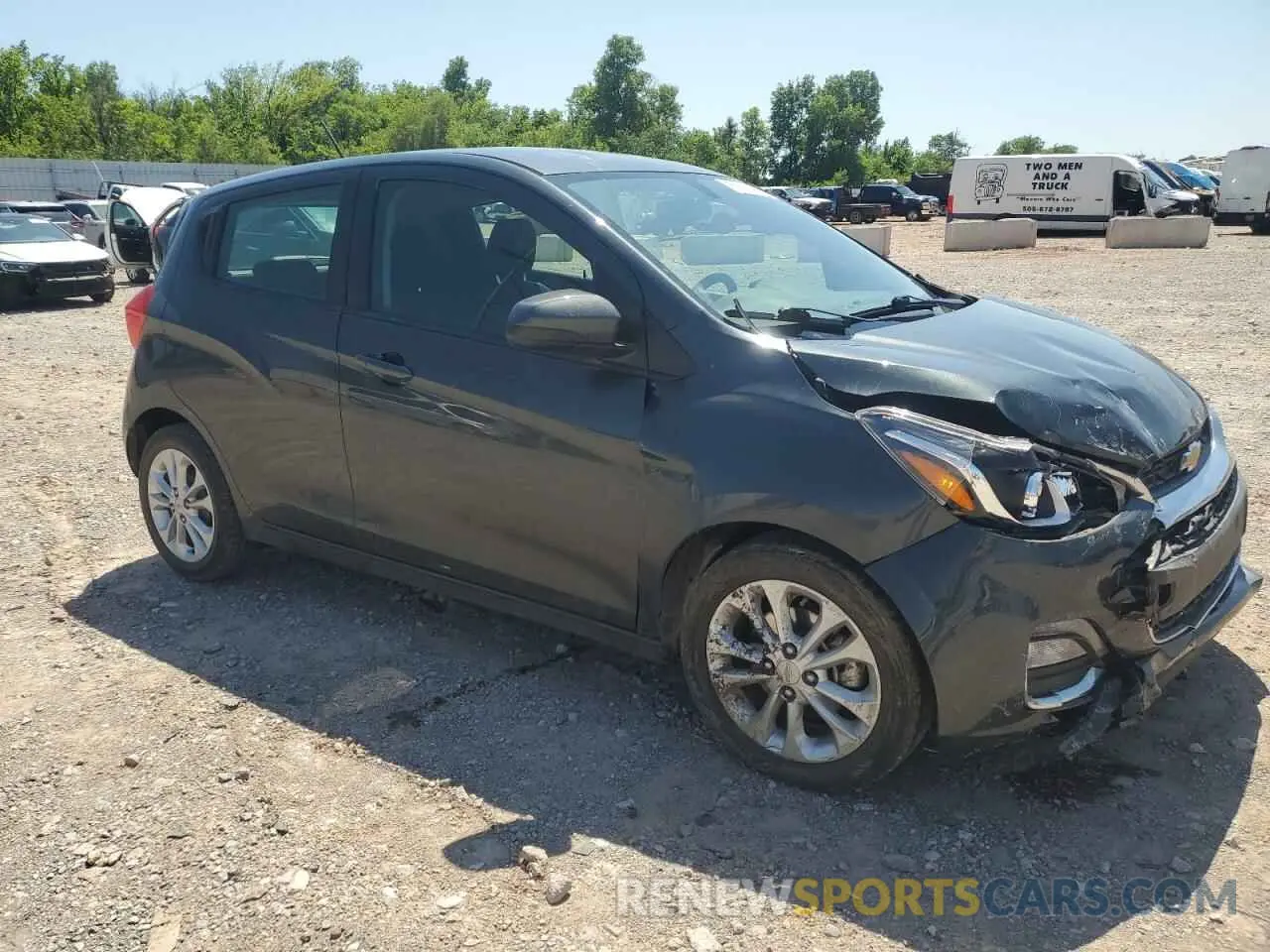 4 Photograph of a damaged car KL8CD6SA1KC713669 CHEVROLET SPARK 2019
