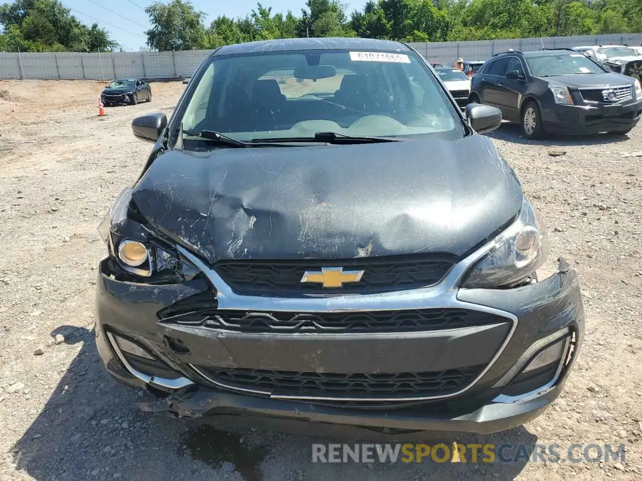 5 Photograph of a damaged car KL8CD6SA1KC713669 CHEVROLET SPARK 2019