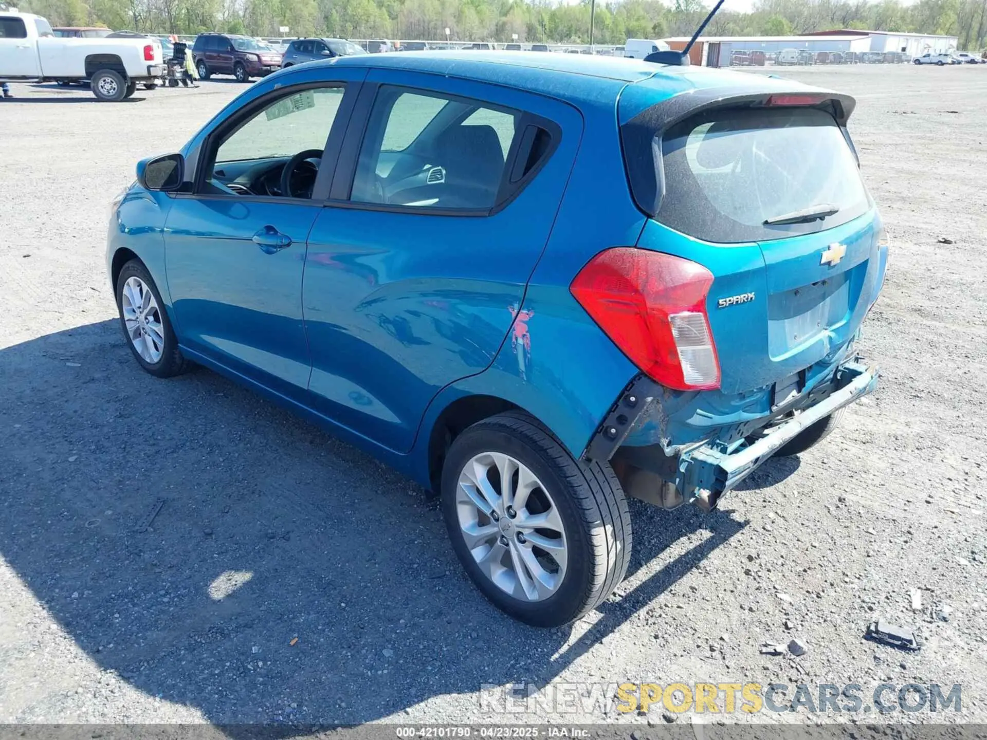 3 Photograph of a damaged car KL8CD6SA2KC703703 CHEVROLET SPARK 2019