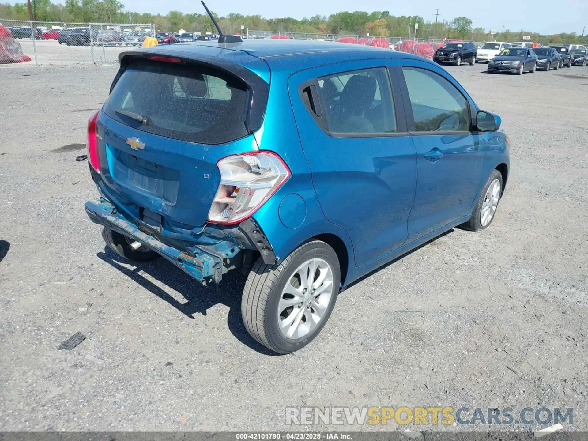 4 Photograph of a damaged car KL8CD6SA2KC703703 CHEVROLET SPARK 2019