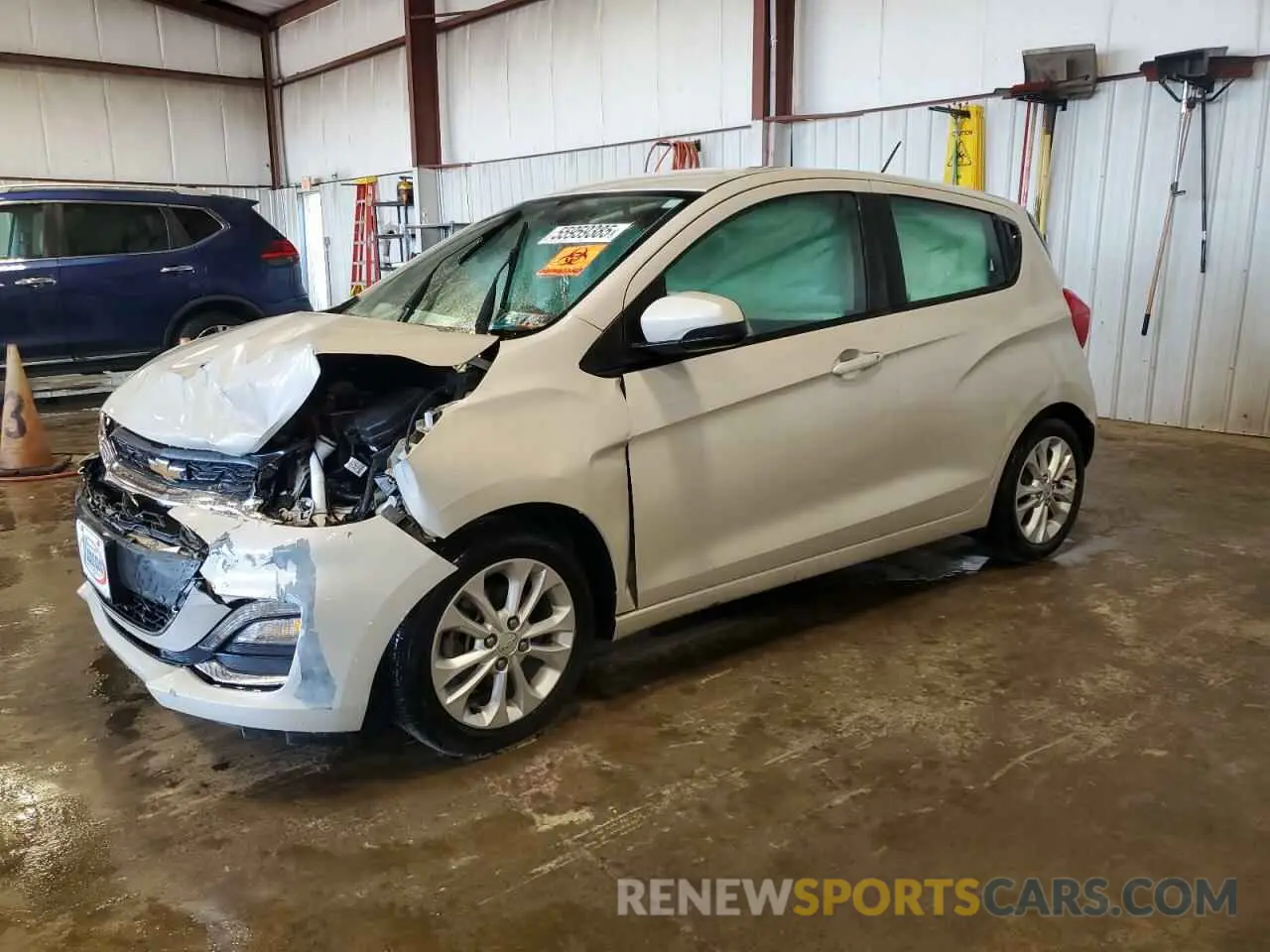 1 Photograph of a damaged car KL8CD6SA2KC755039 CHEVROLET SPARK 2019