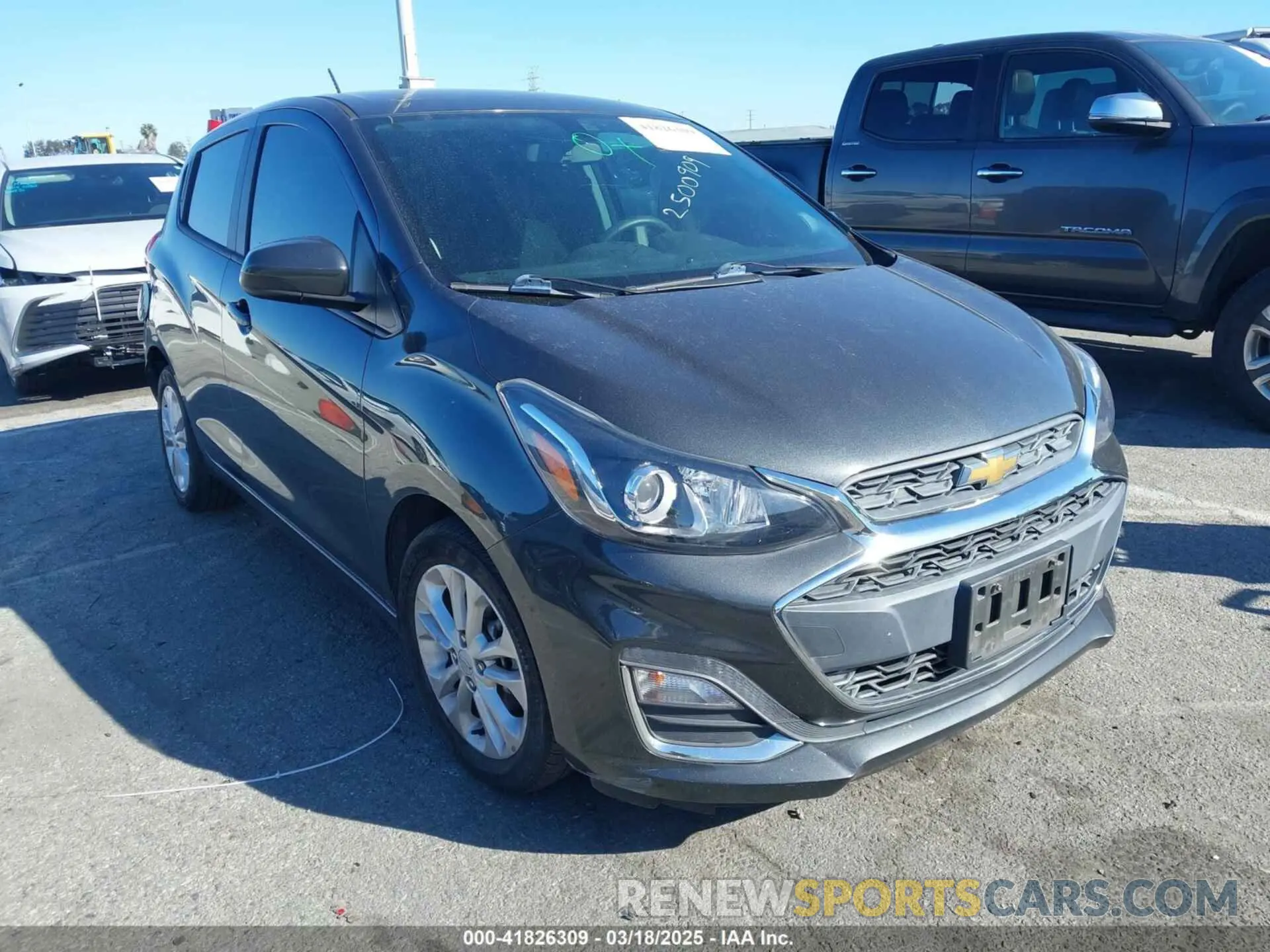 1 Photograph of a damaged car KL8CD6SA2KC818978 CHEVROLET SPARK 2019