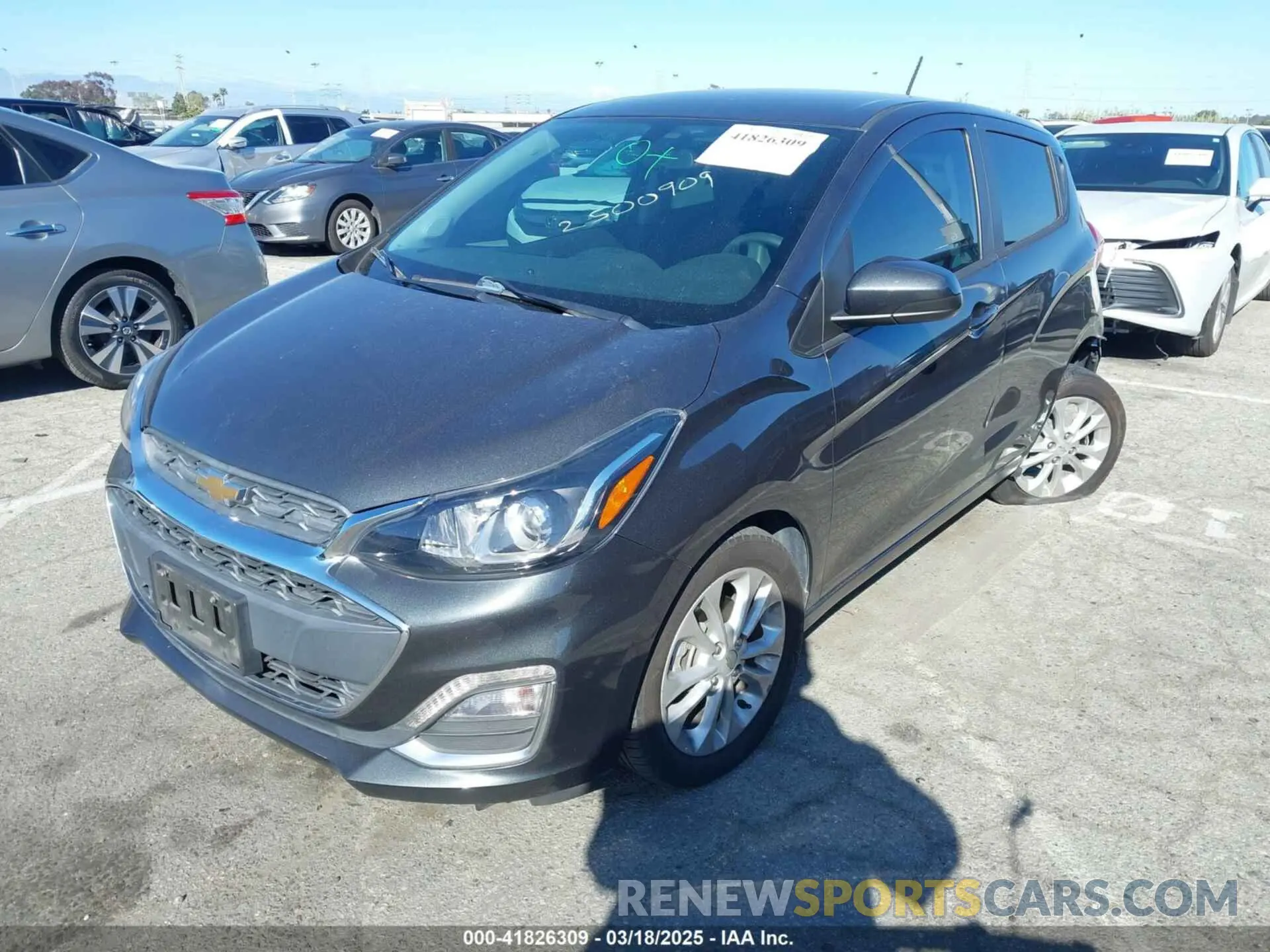 2 Photograph of a damaged car KL8CD6SA2KC818978 CHEVROLET SPARK 2019