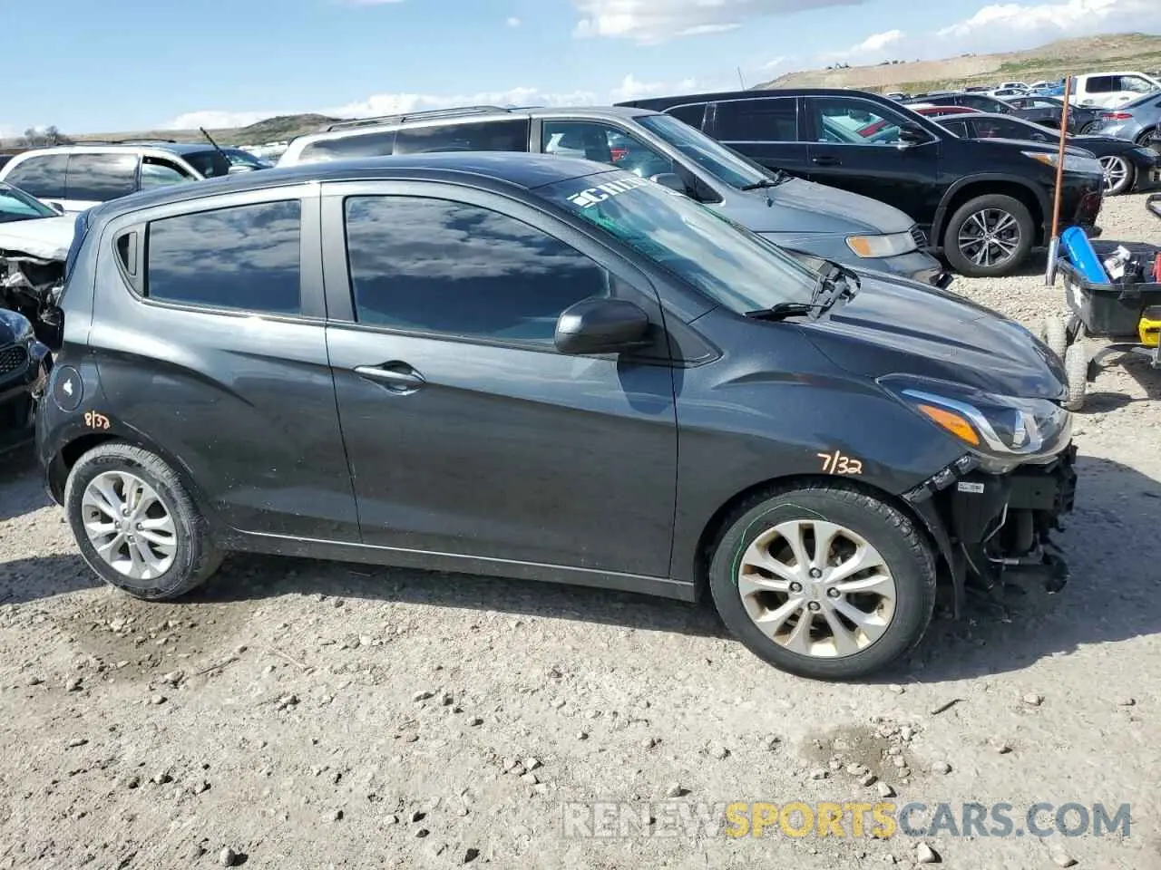 4 Photograph of a damaged car KL8CD6SA3KC709543 CHEVROLET SPARK 2019