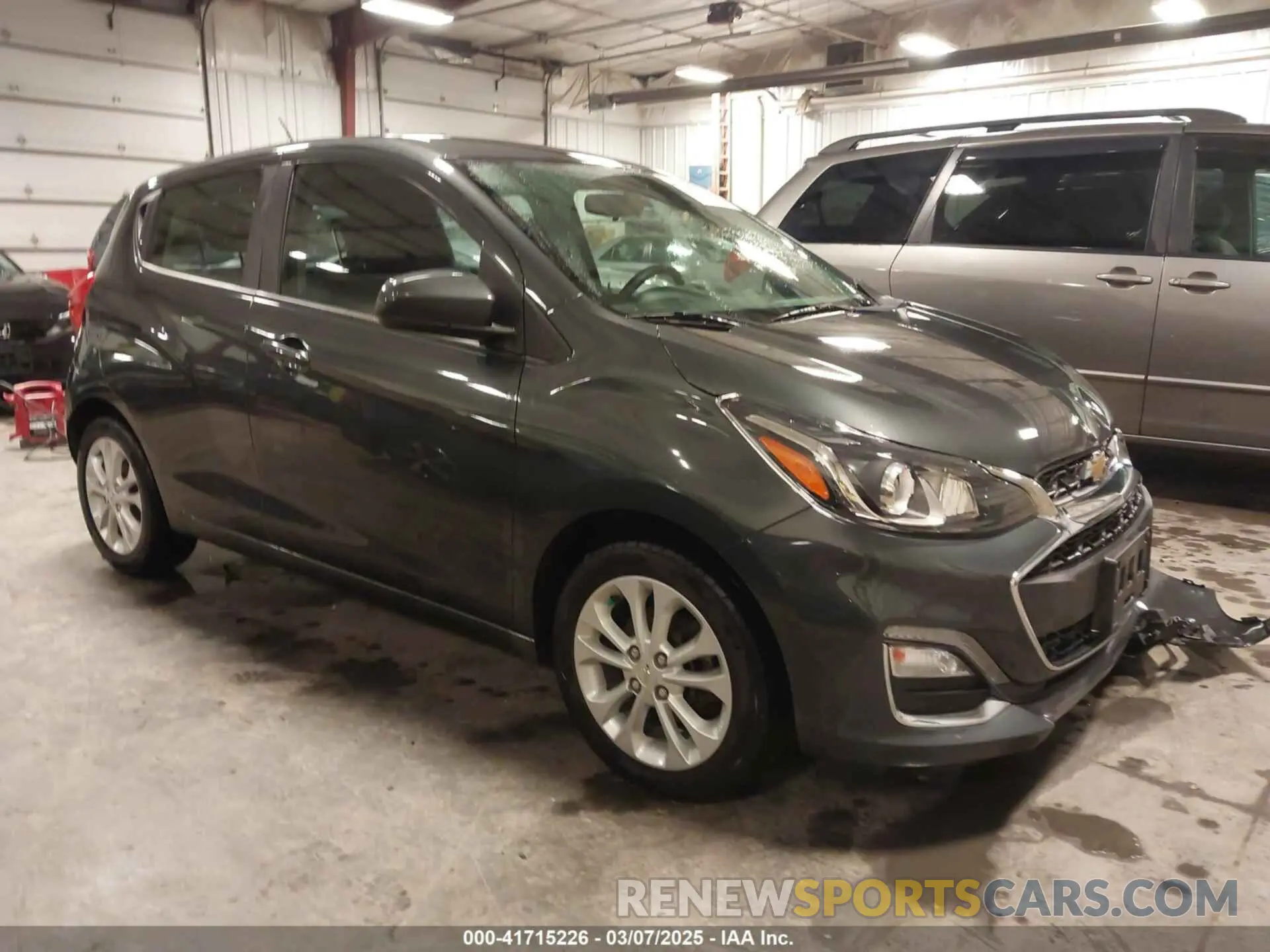 1 Photograph of a damaged car KL8CD6SA4KC703346 CHEVROLET SPARK 2019