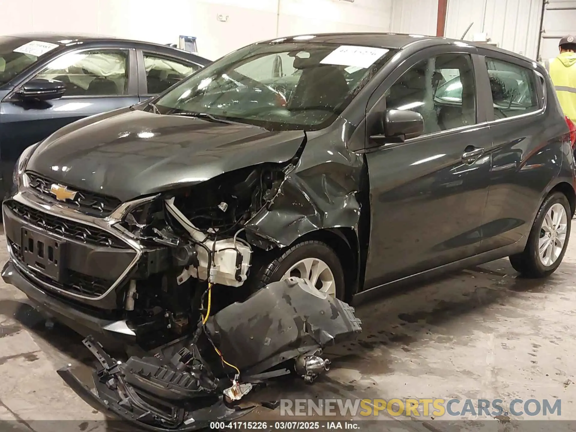 2 Photograph of a damaged car KL8CD6SA4KC703346 CHEVROLET SPARK 2019