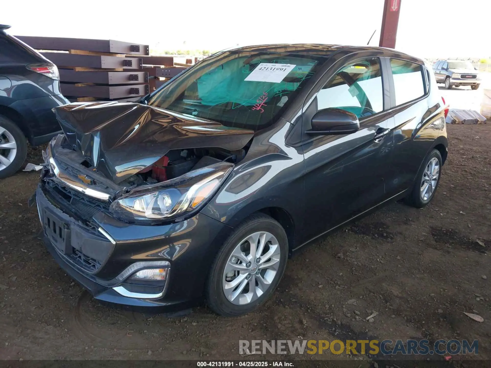 2 Photograph of a damaged car KL8CD6SA4KC709454 CHEVROLET SPARK 2019