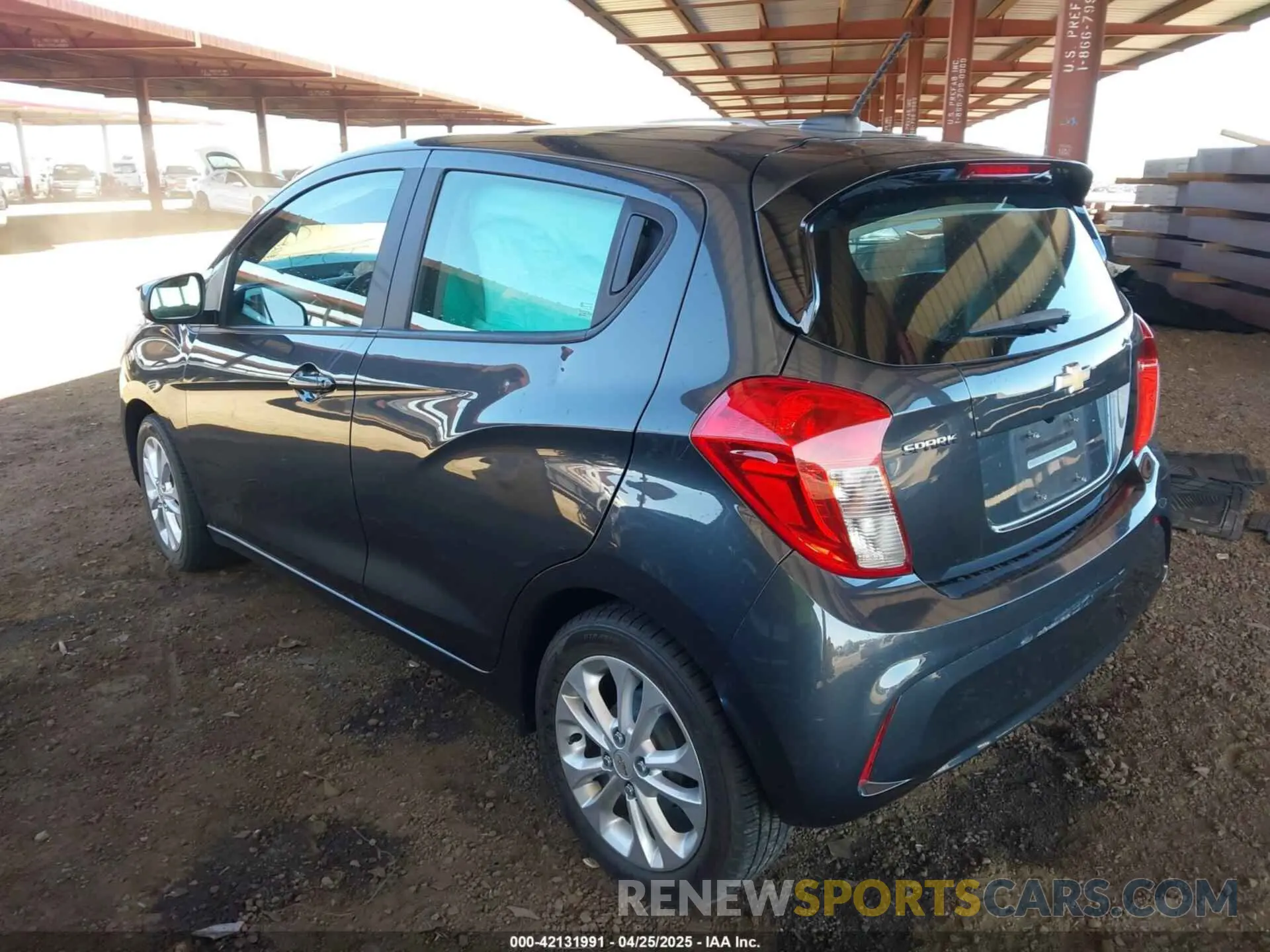 3 Photograph of a damaged car KL8CD6SA4KC709454 CHEVROLET SPARK 2019
