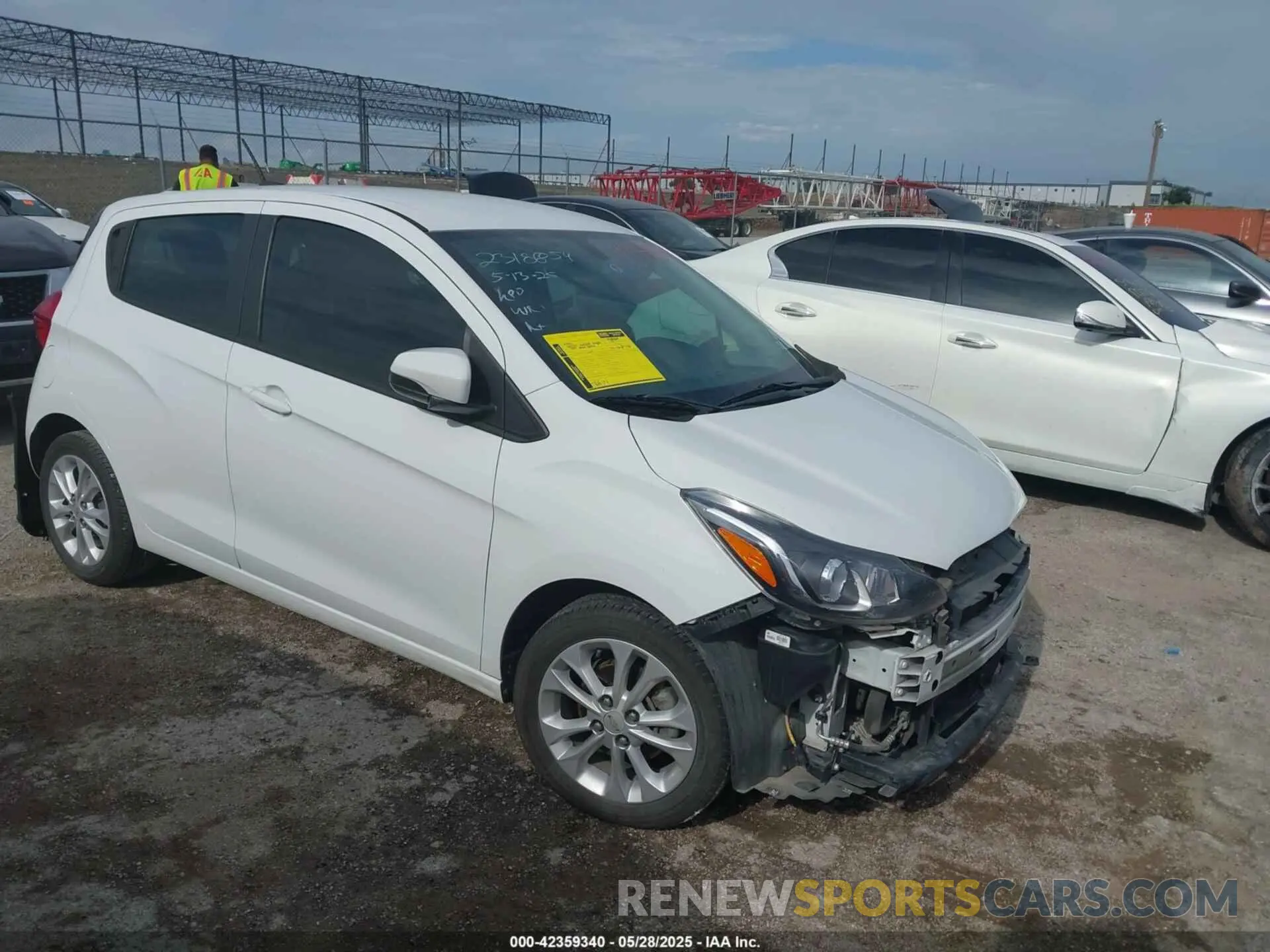1 Photograph of a damaged car KL8CD6SA4KC821803 CHEVROLET SPARK 2019