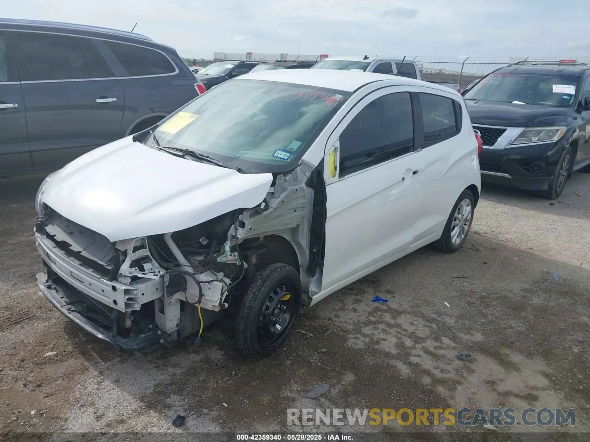 2 Photograph of a damaged car KL8CD6SA4KC821803 CHEVROLET SPARK 2019