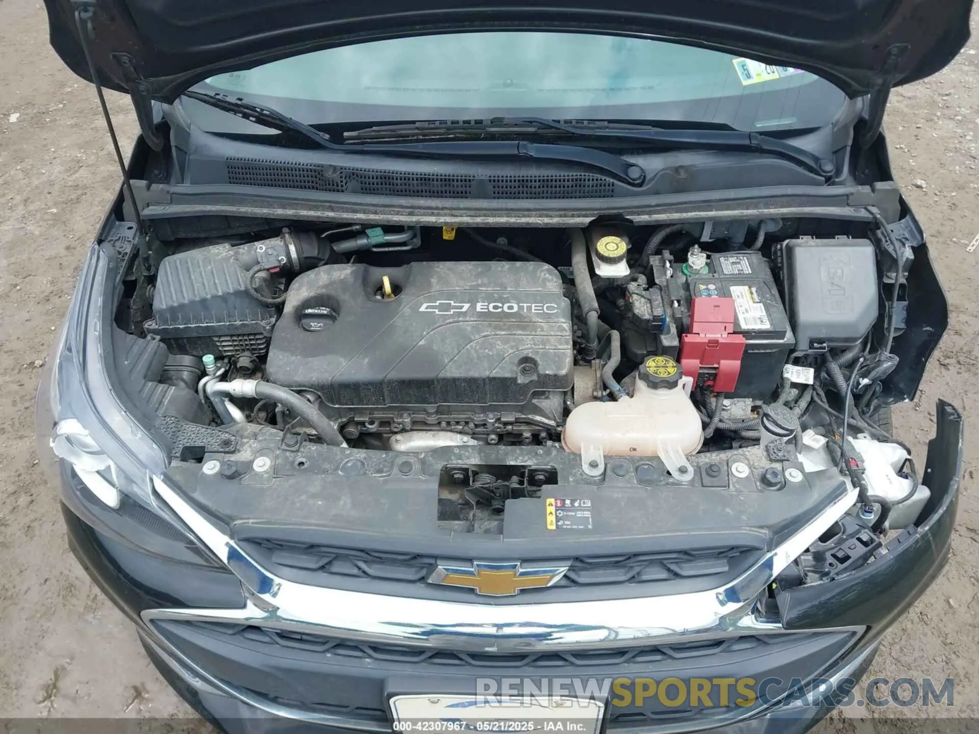 10 Photograph of a damaged car KL8CD6SA5KC700049 CHEVROLET SPARK 2019
