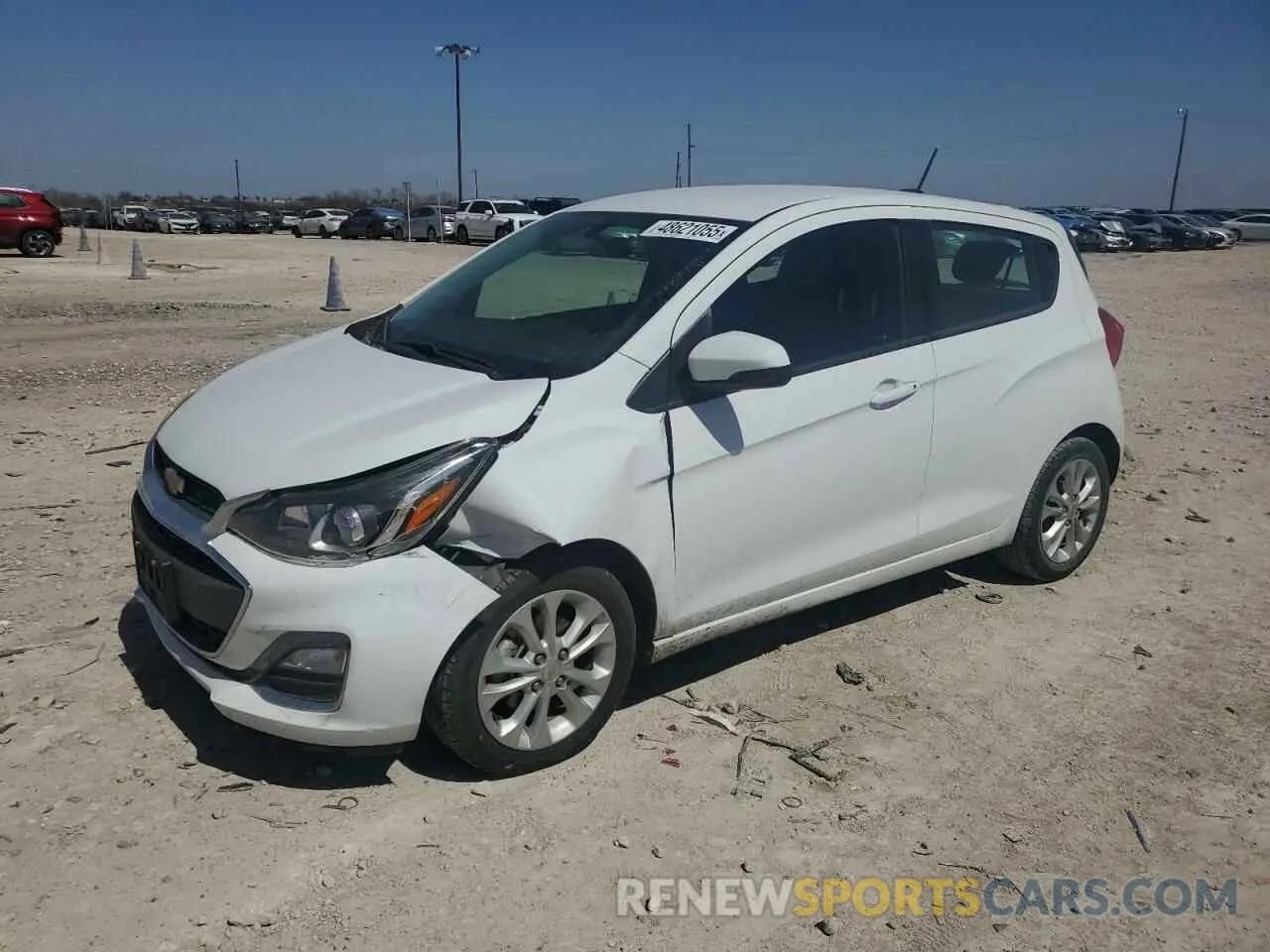 1 Photograph of a damaged car KL8CD6SA5KC724691 CHEVROLET SPARK 2019