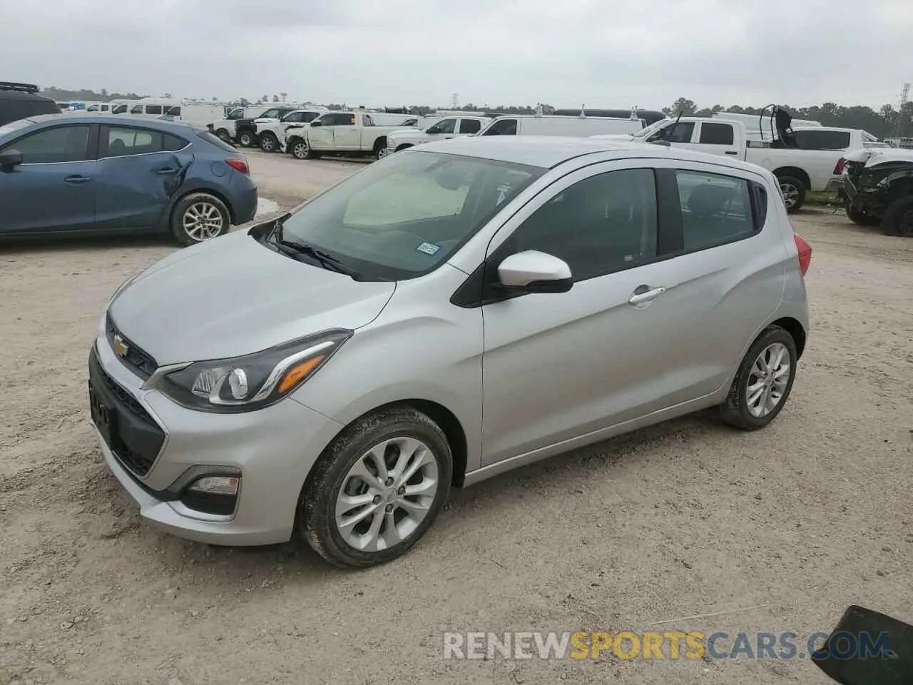 1 Photograph of a damaged car KL8CD6SA6KC727390 CHEVROLET SPARK 2019