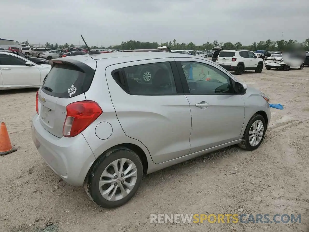 3 Photograph of a damaged car KL8CD6SA6KC727390 CHEVROLET SPARK 2019