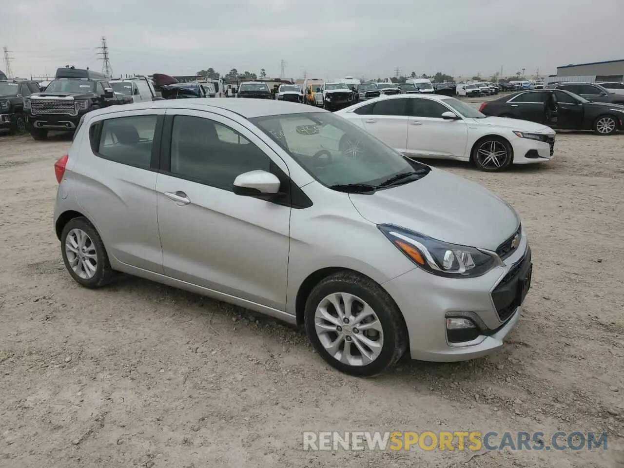 4 Photograph of a damaged car KL8CD6SA6KC727390 CHEVROLET SPARK 2019