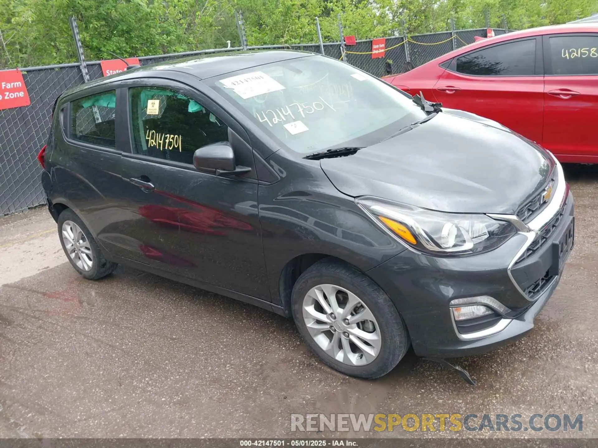 1 Photograph of a damaged car KL8CD6SA6KC747641 CHEVROLET SPARK 2019