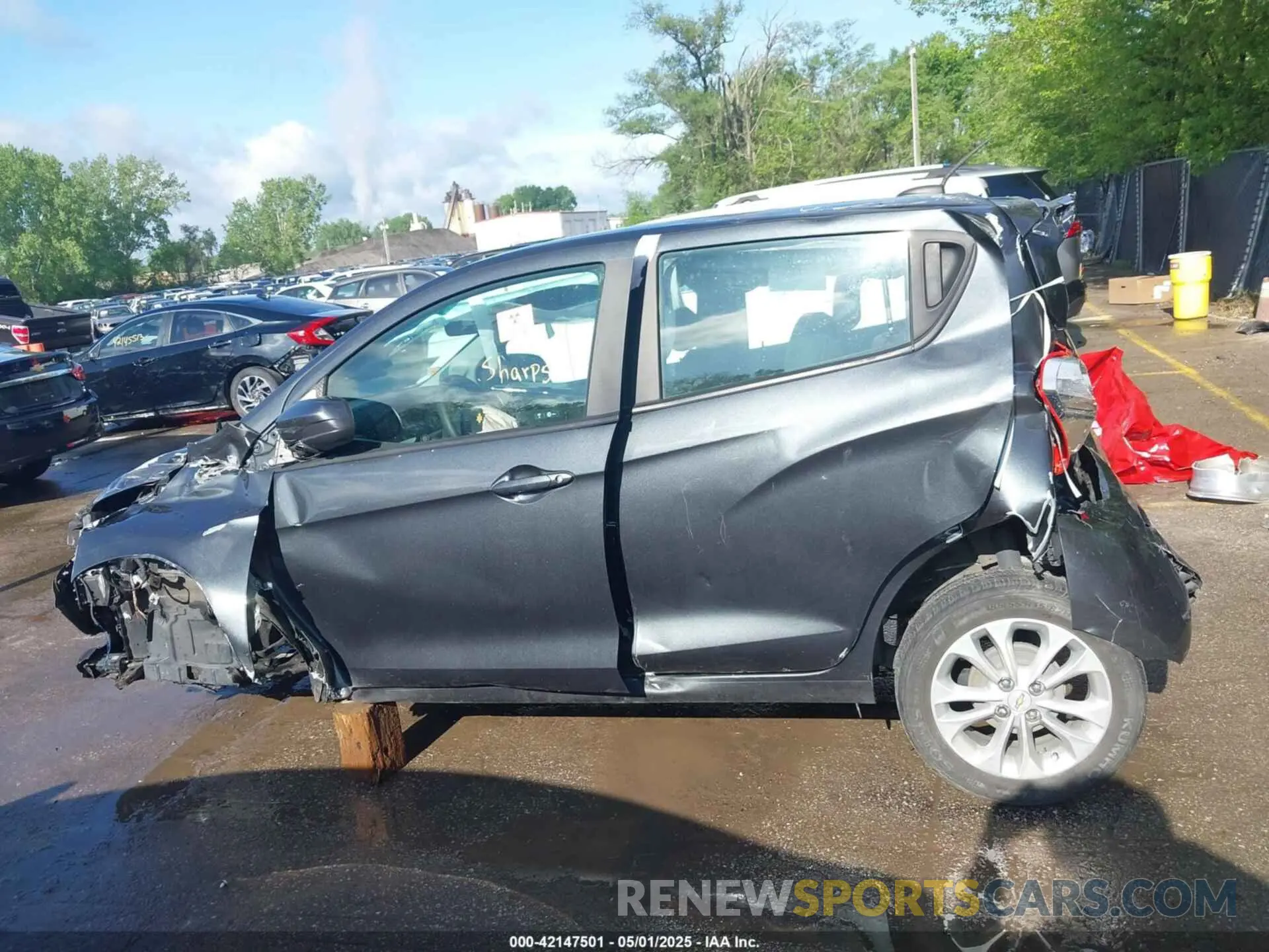 14 Photograph of a damaged car KL8CD6SA6KC747641 CHEVROLET SPARK 2019