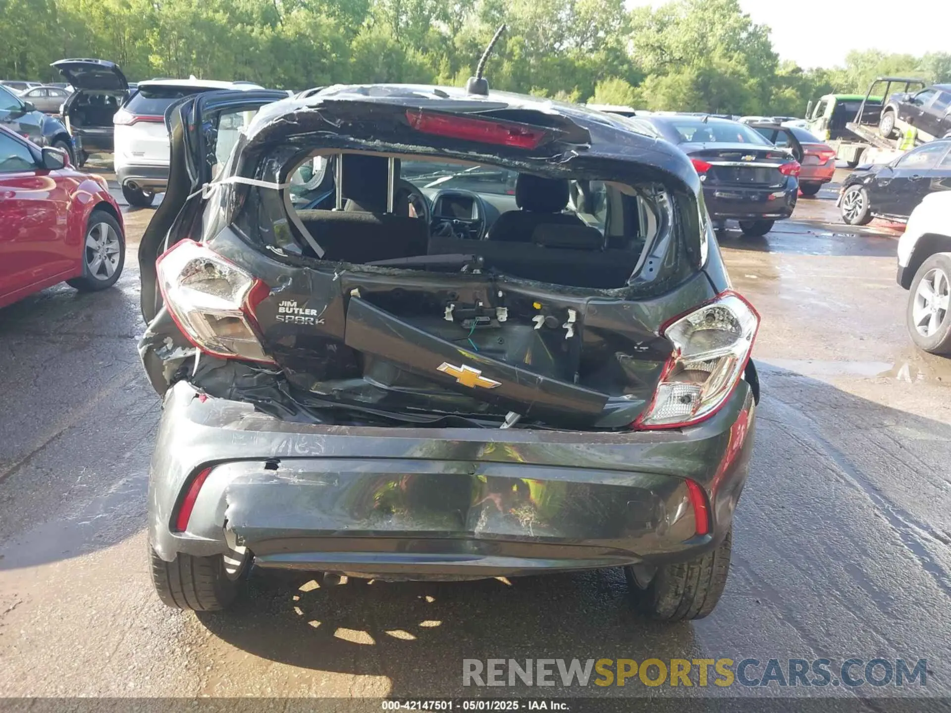 16 Photograph of a damaged car KL8CD6SA6KC747641 CHEVROLET SPARK 2019