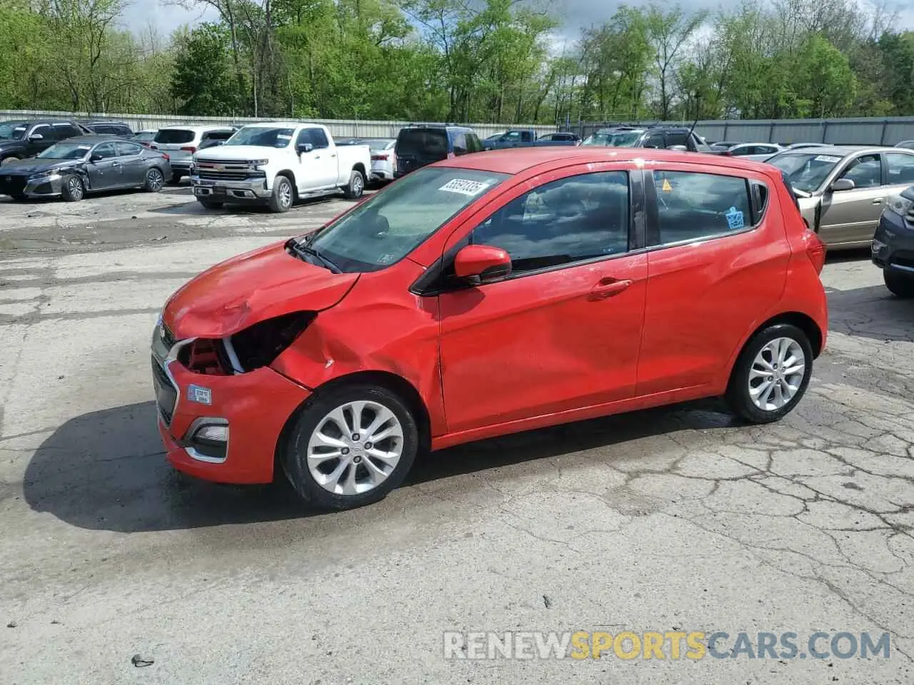 1 Photograph of a damaged car KL8CD6SA6KC787461 CHEVROLET SPARK 2019
