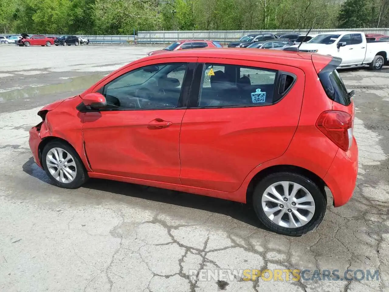 2 Photograph of a damaged car KL8CD6SA6KC787461 CHEVROLET SPARK 2019