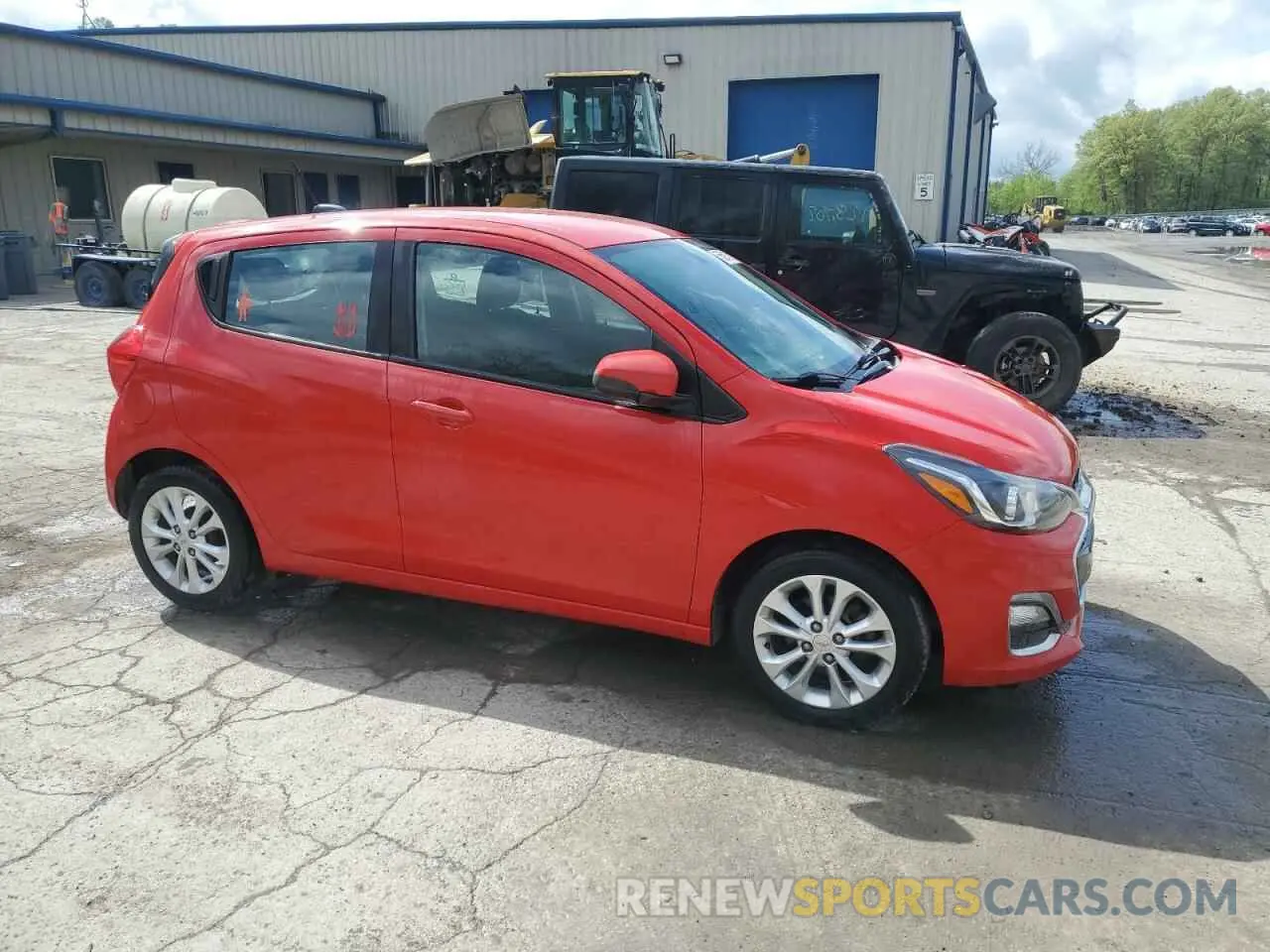 4 Photograph of a damaged car KL8CD6SA6KC787461 CHEVROLET SPARK 2019