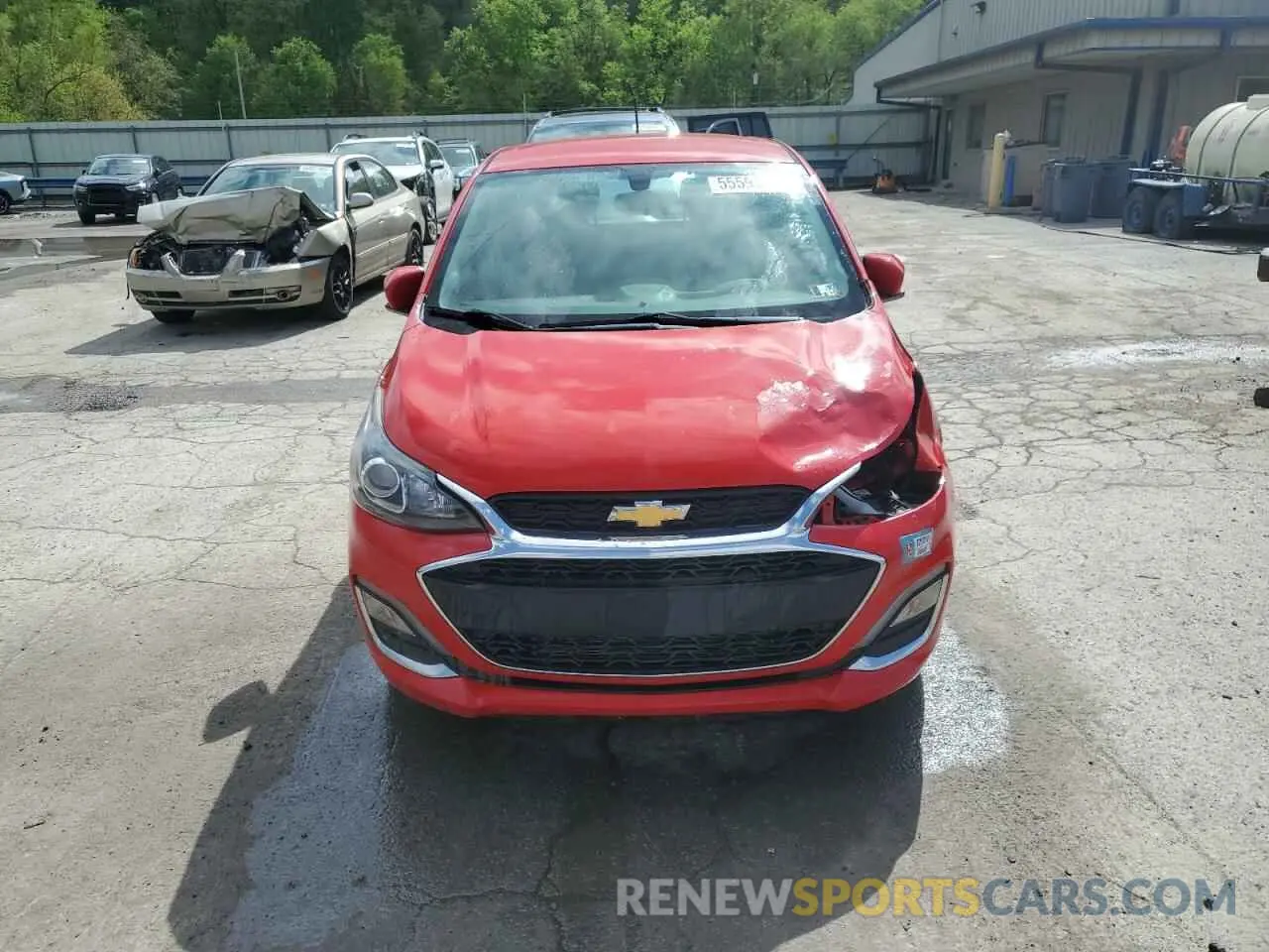 5 Photograph of a damaged car KL8CD6SA6KC787461 CHEVROLET SPARK 2019
