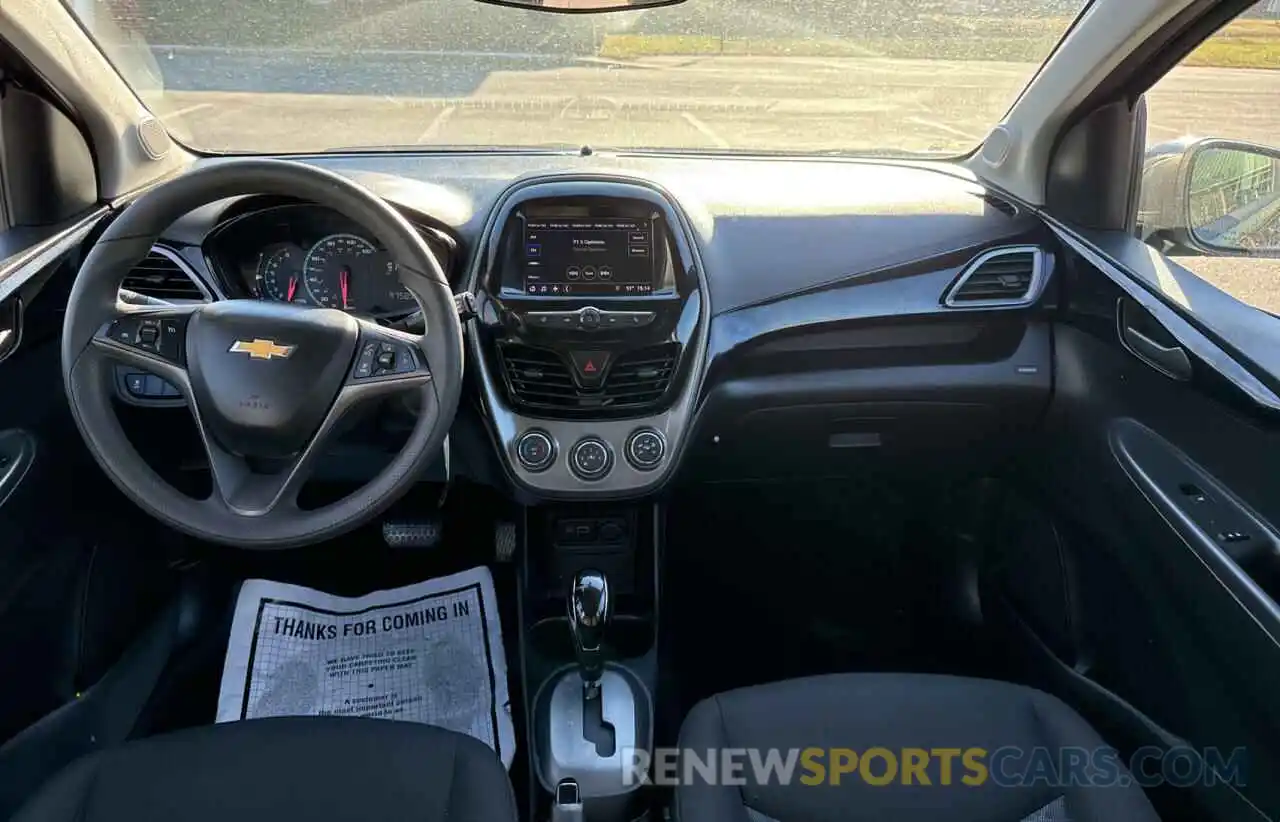 9 Photograph of a damaged car KL8CD6SA7KC717077 CHEVROLET SPARK 2019