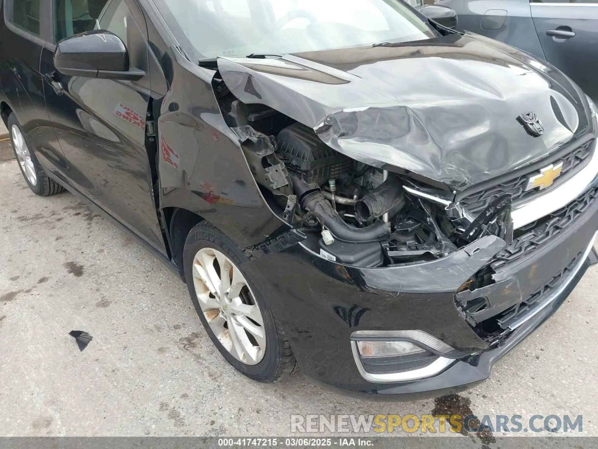 6 Photograph of a damaged car KL8CD6SA7KC727365 CHEVROLET SPARK 2019