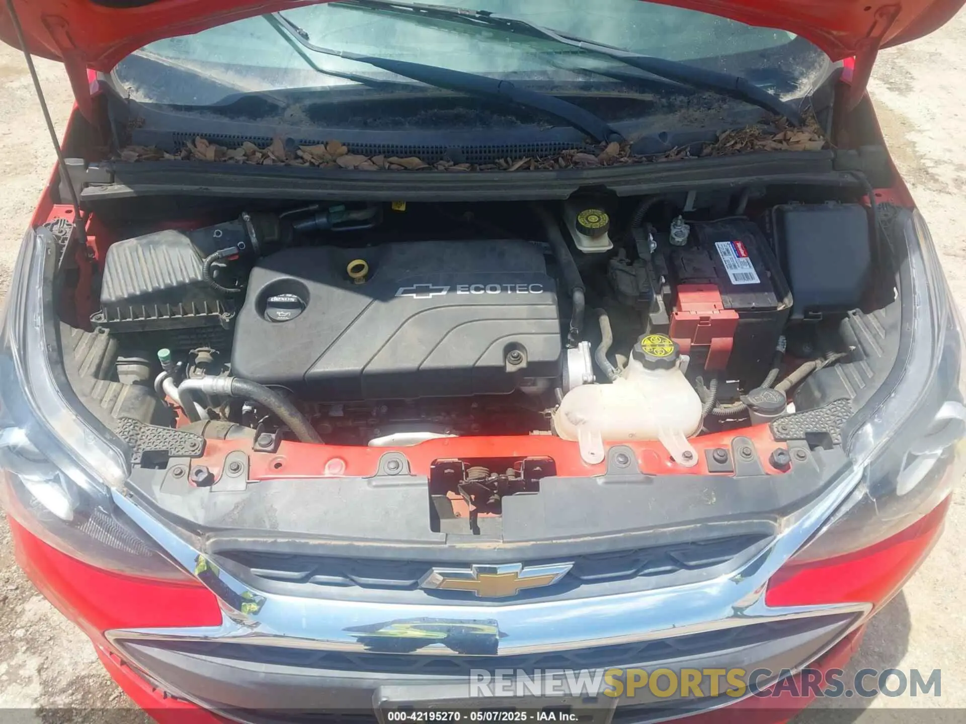 10 Photograph of a damaged car KL8CD6SA8KC707402 CHEVROLET SPARK 2019