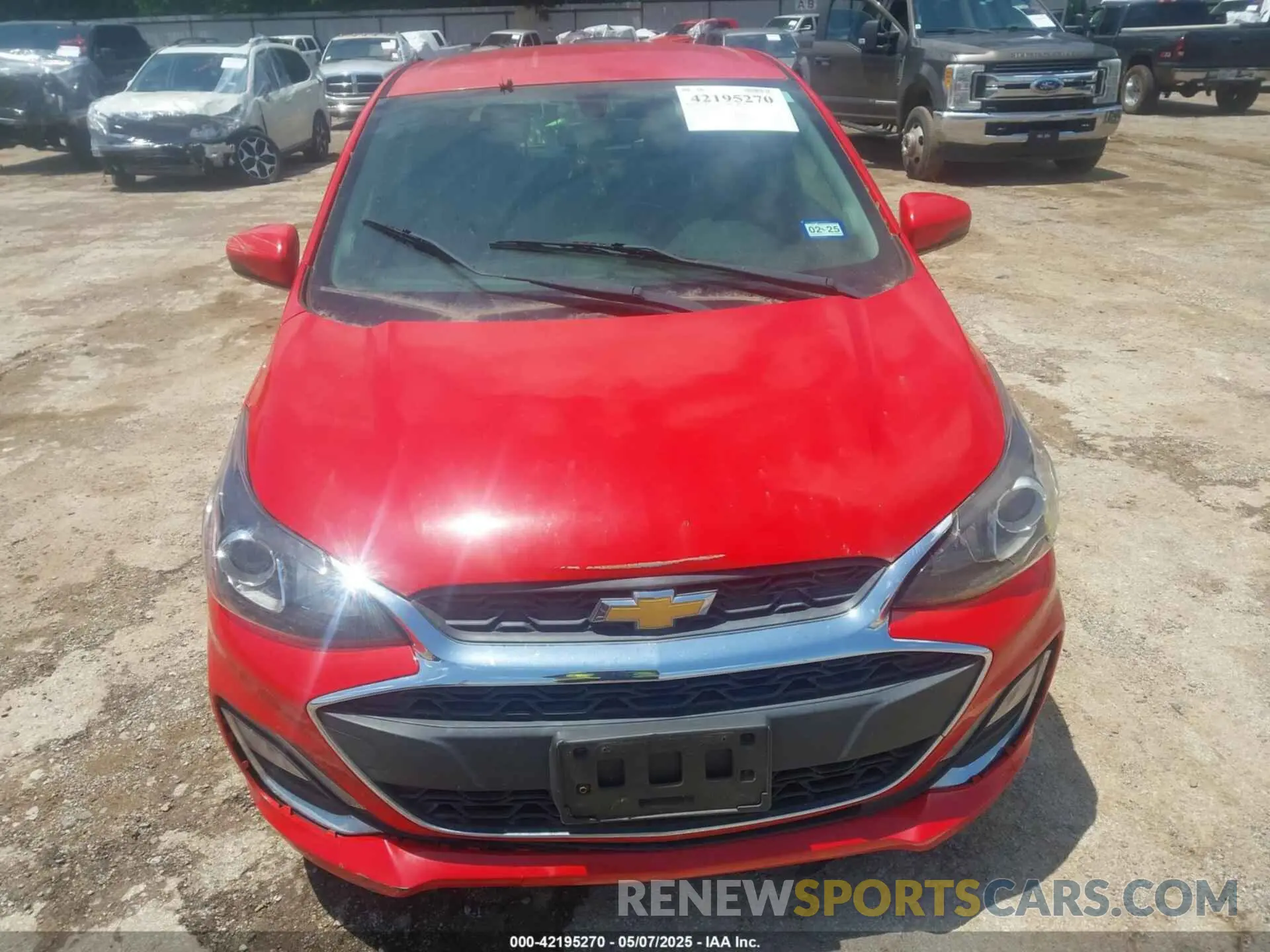 12 Photograph of a damaged car KL8CD6SA8KC707402 CHEVROLET SPARK 2019