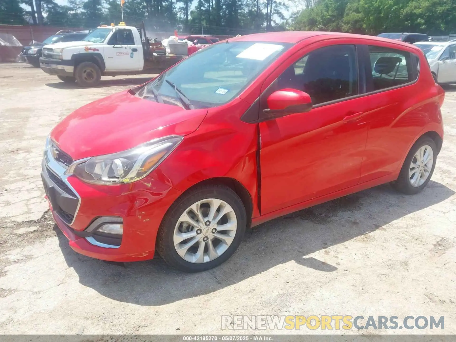 2 Photograph of a damaged car KL8CD6SA8KC707402 CHEVROLET SPARK 2019