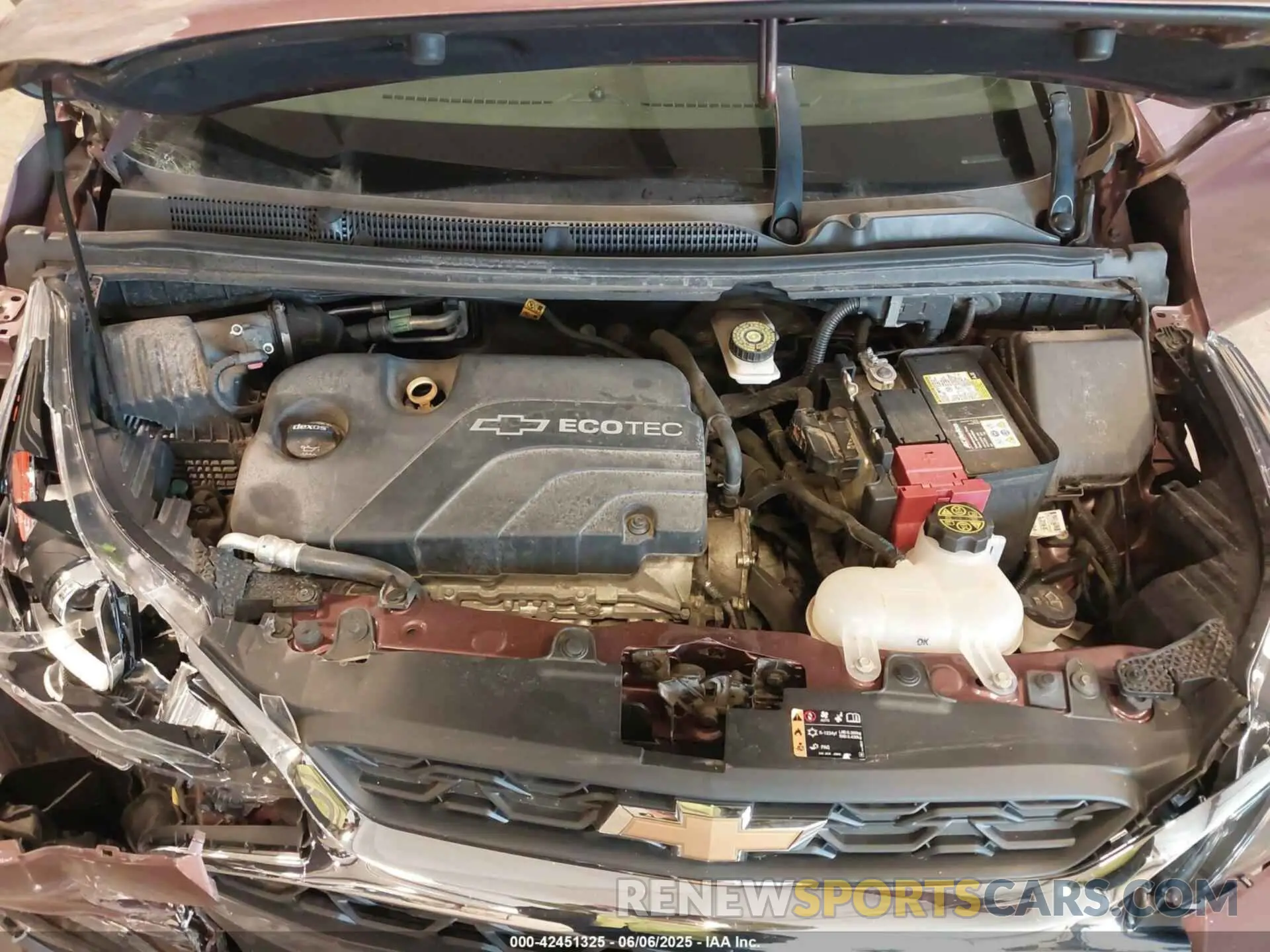10 Photograph of a damaged car KL8CD6SA8KC764747 CHEVROLET SPARK 2019