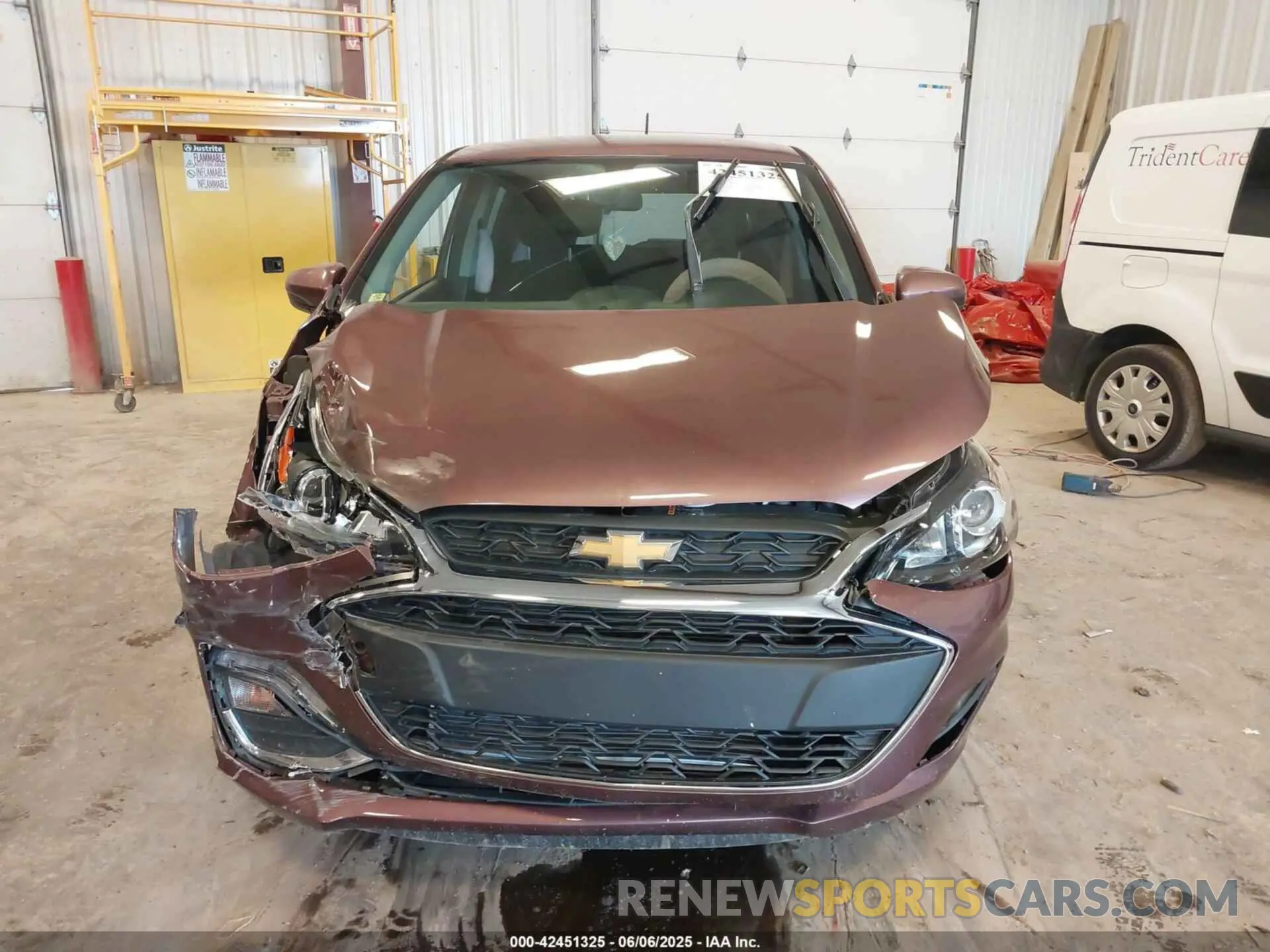 11 Photograph of a damaged car KL8CD6SA8KC764747 CHEVROLET SPARK 2019