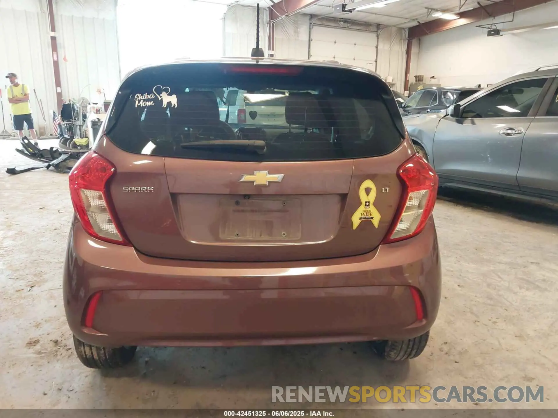 15 Photograph of a damaged car KL8CD6SA8KC764747 CHEVROLET SPARK 2019