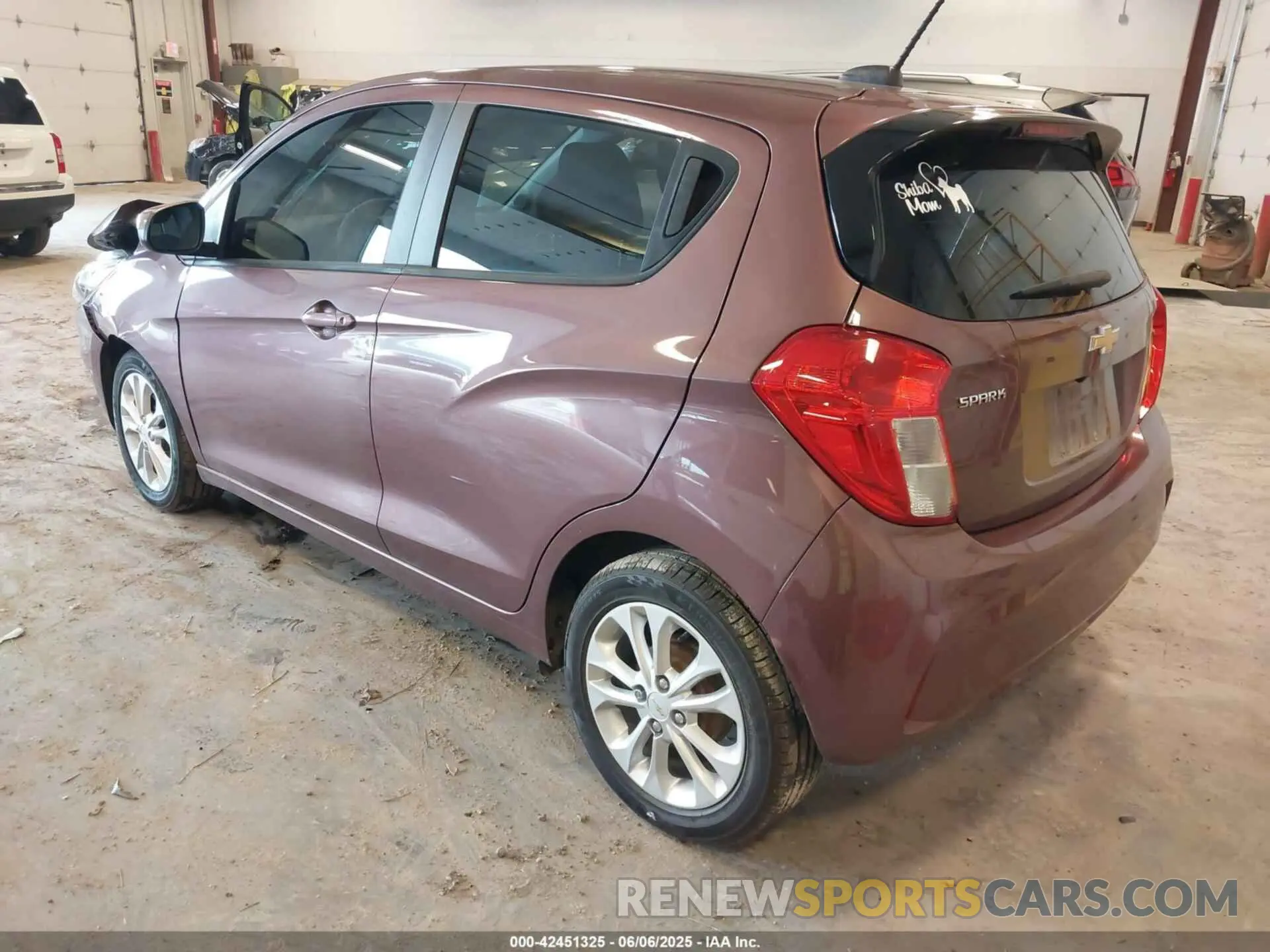 3 Photograph of a damaged car KL8CD6SA8KC764747 CHEVROLET SPARK 2019