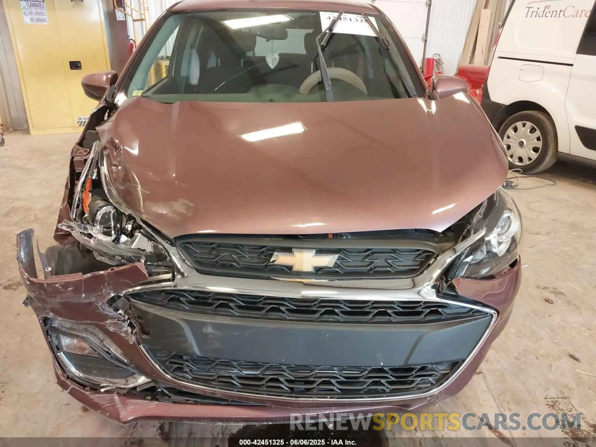 6 Photograph of a damaged car KL8CD6SA8KC764747 CHEVROLET SPARK 2019