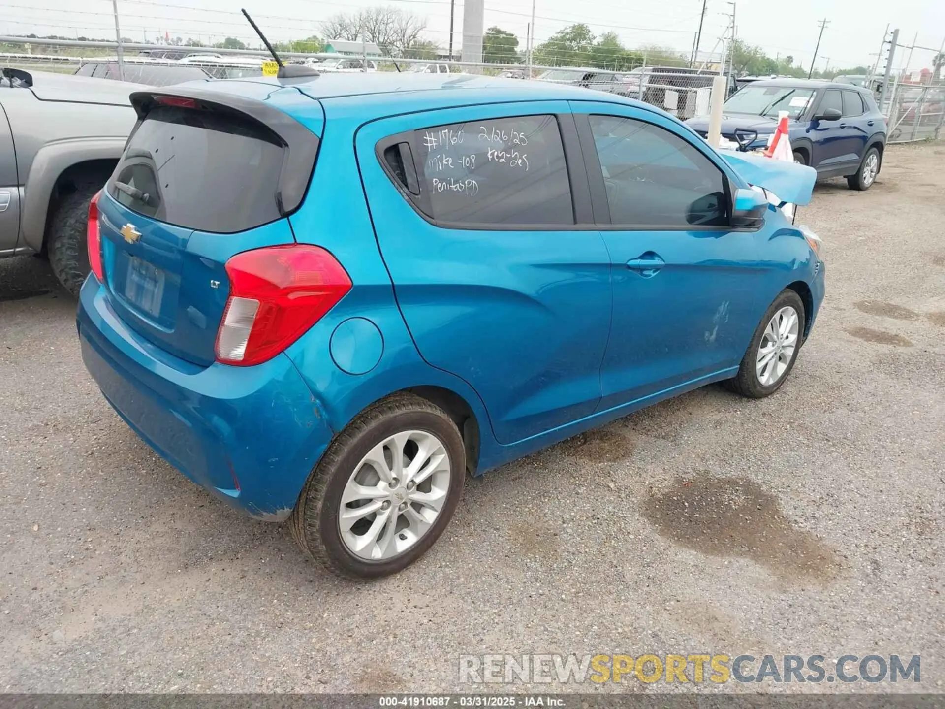 4 Photograph of a damaged car KL8CD6SA9KC728162 CHEVROLET SPARK 2019