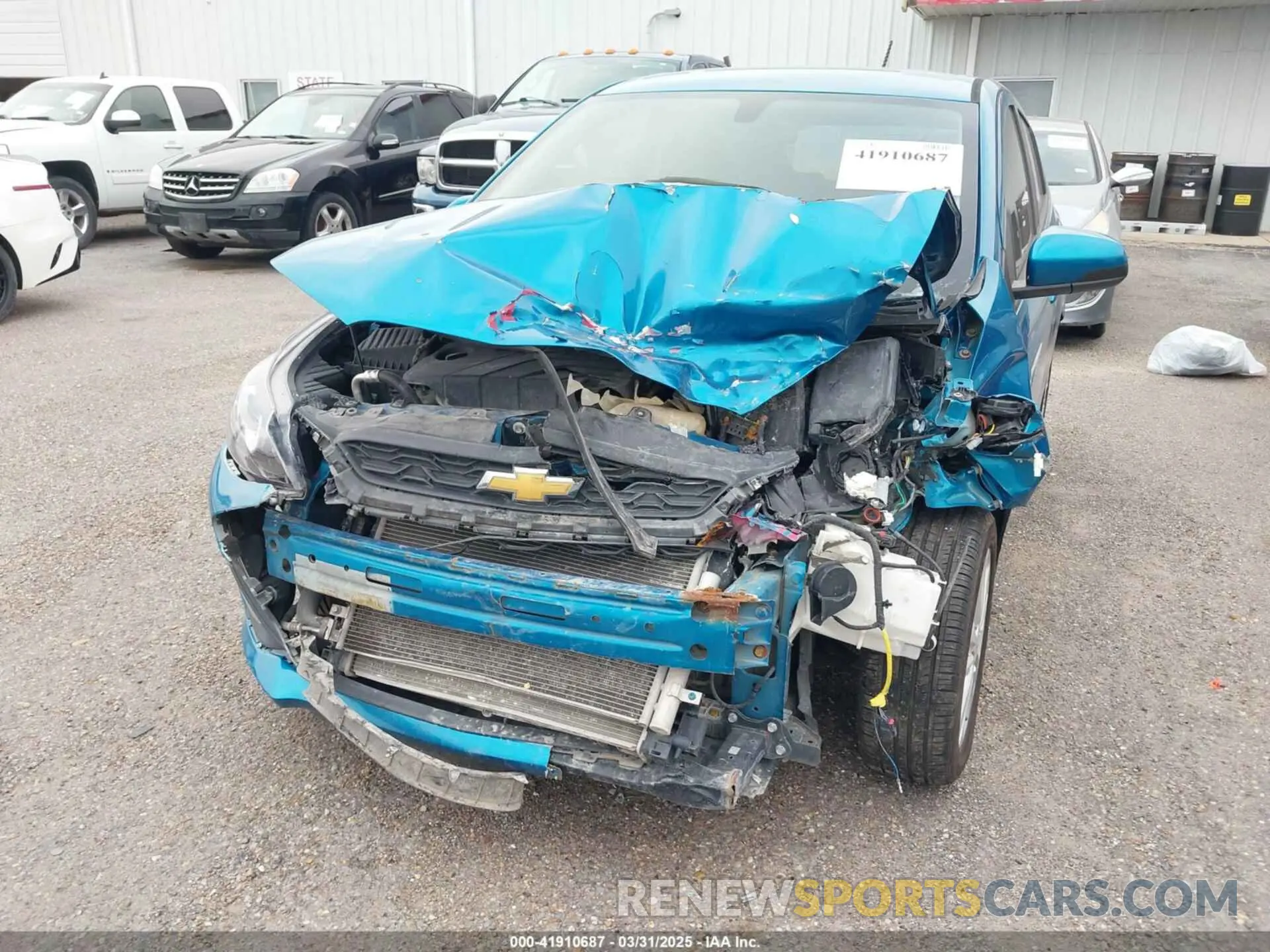 6 Photograph of a damaged car KL8CD6SA9KC728162 CHEVROLET SPARK 2019