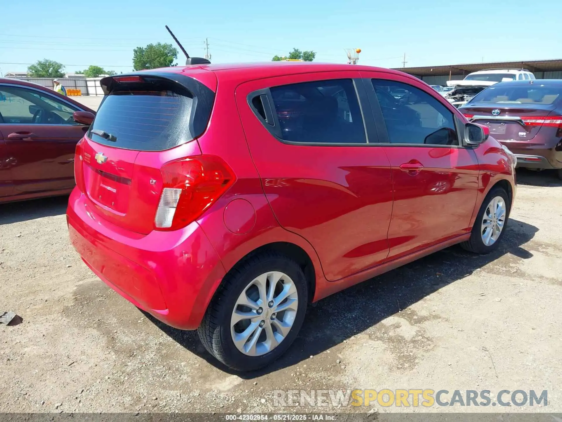 4 Photograph of a damaged car KL8CD6SA9KC751733 CHEVROLET SPARK 2019