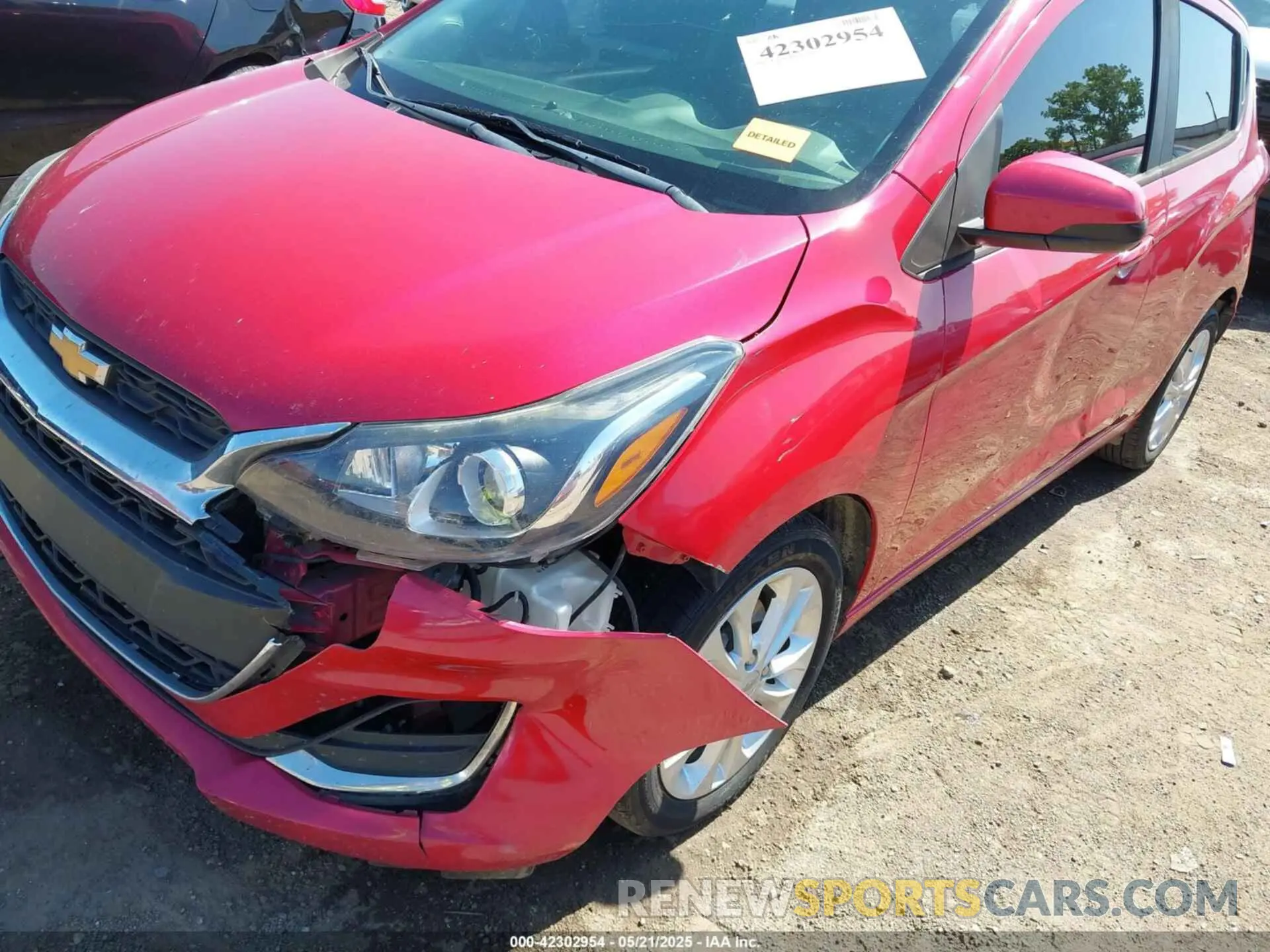 6 Photograph of a damaged car KL8CD6SA9KC751733 CHEVROLET SPARK 2019
