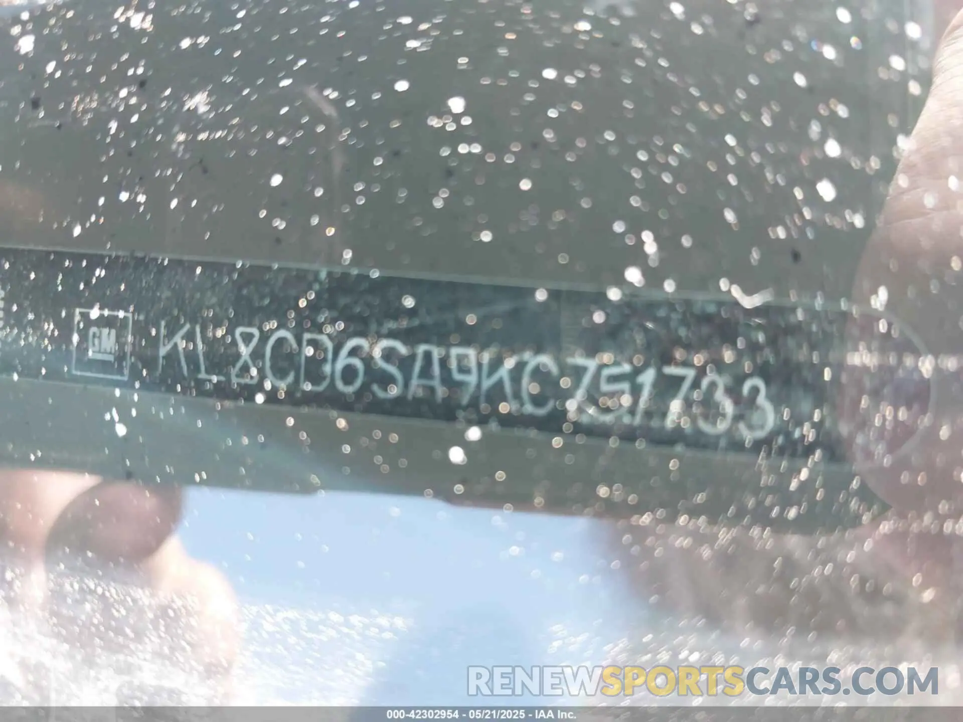9 Photograph of a damaged car KL8CD6SA9KC751733 CHEVROLET SPARK 2019