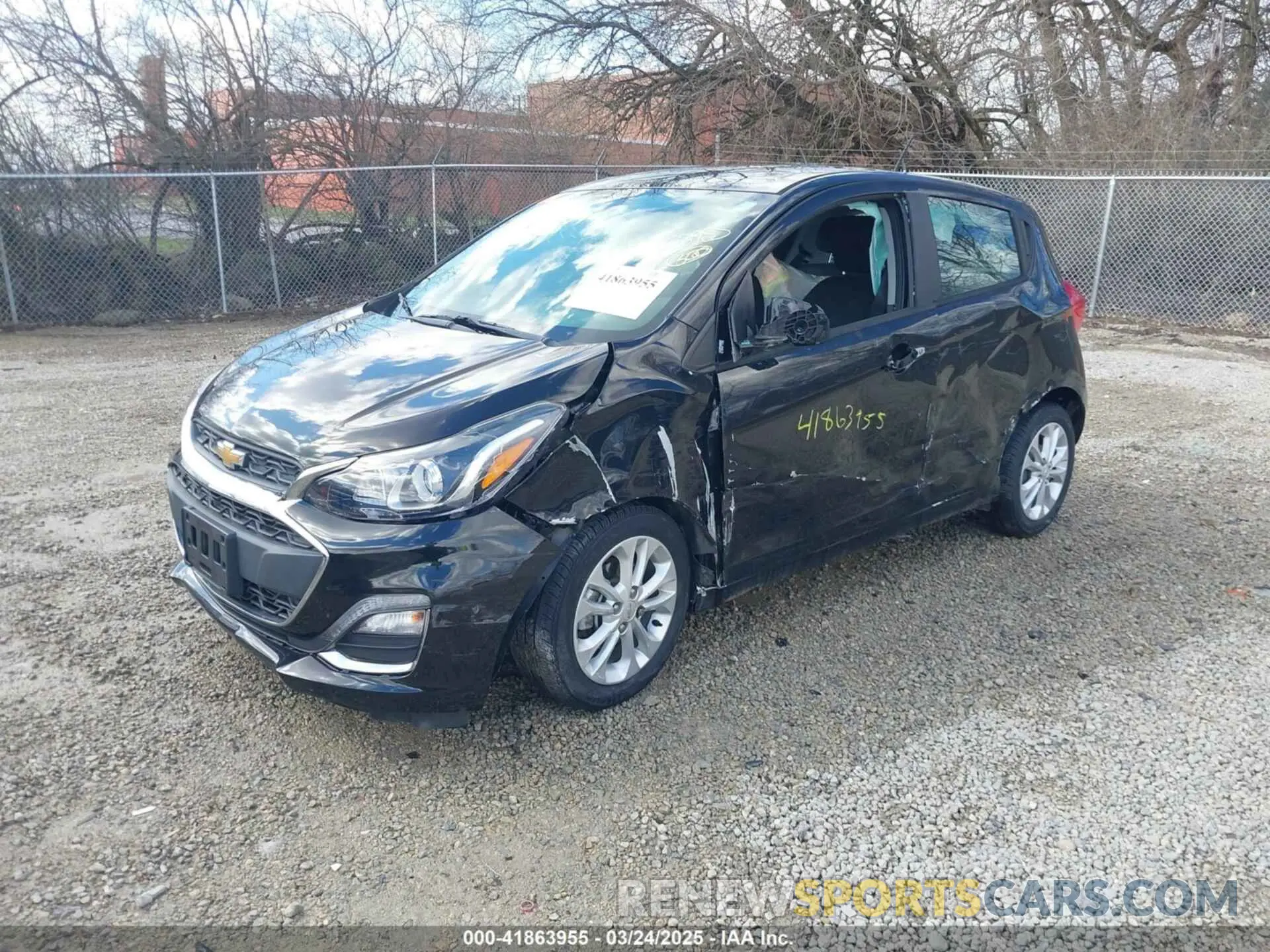 2 Photograph of a damaged car KL8CD6SAXKC728350 CHEVROLET SPARK 2019