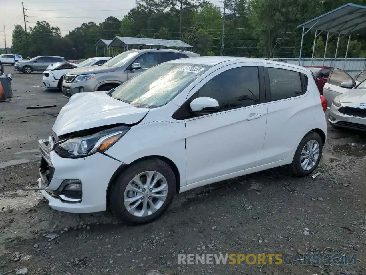 1 Photograph of a damaged car KL8CD6SAXKC730468 CHEVROLET SPARK 2019