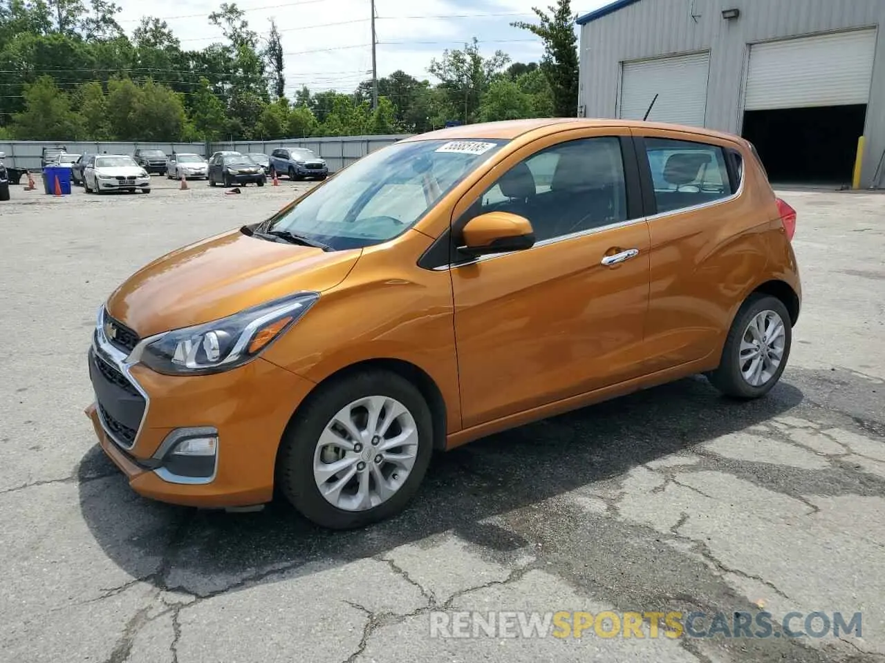1 Photograph of a damaged car KL8CF6SA7KC783266 CHEVROLET SPARK 2019