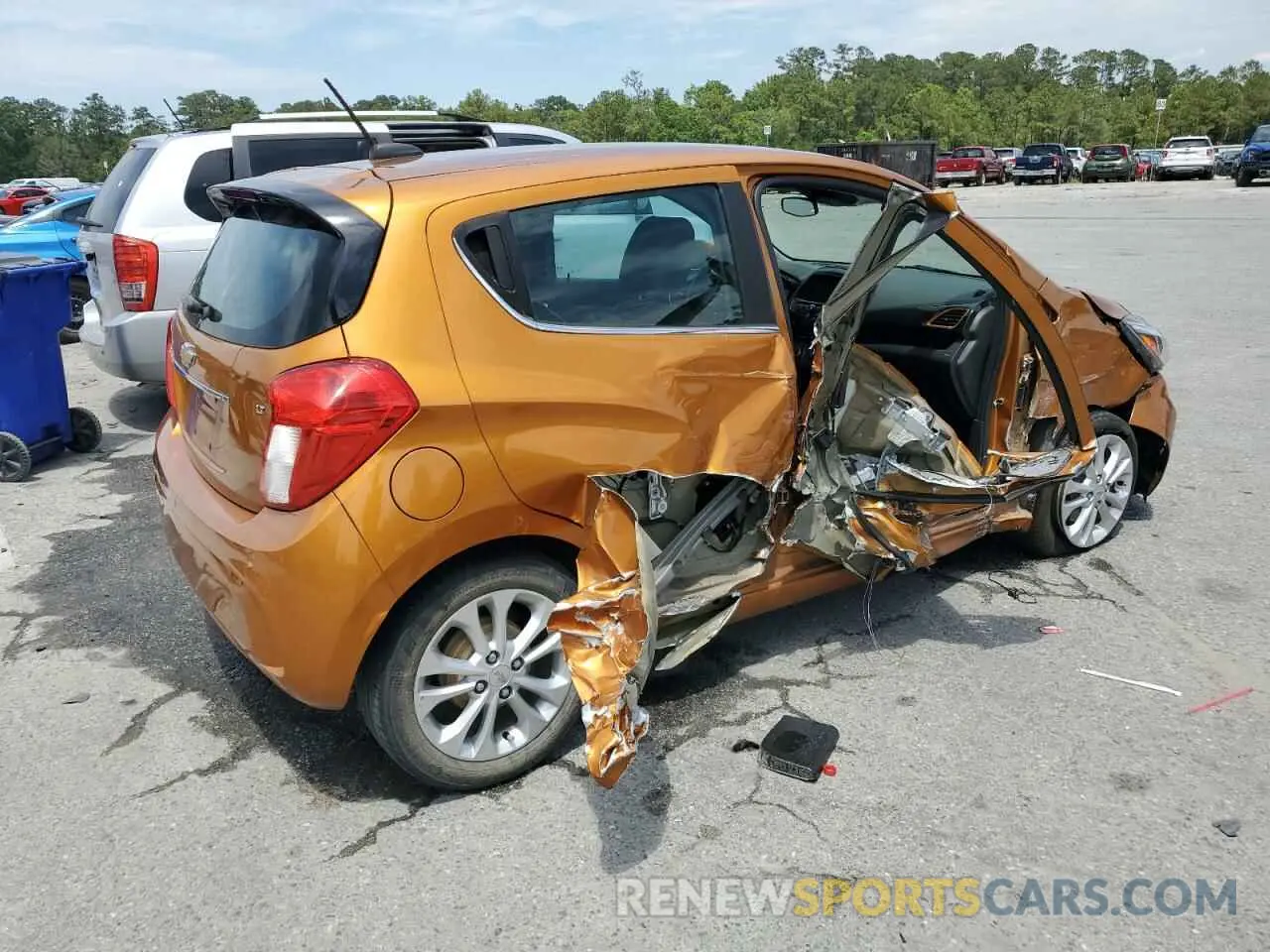 3 Photograph of a damaged car KL8CF6SA7KC783266 CHEVROLET SPARK 2019
