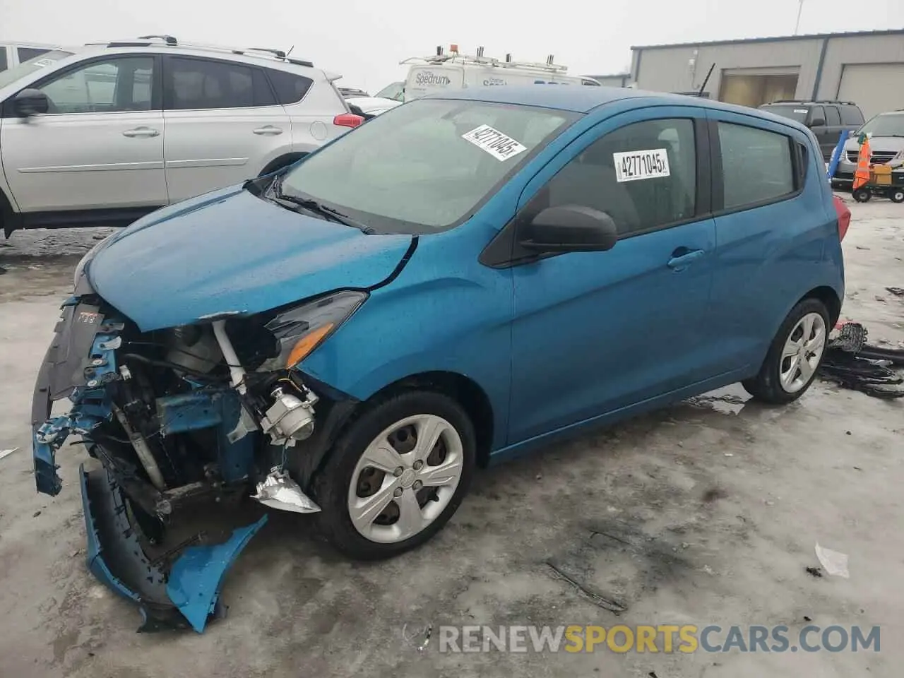 1 Photograph of a damaged car KL8CB6SA0LC402015 CHEVROLET SPARK 2020
