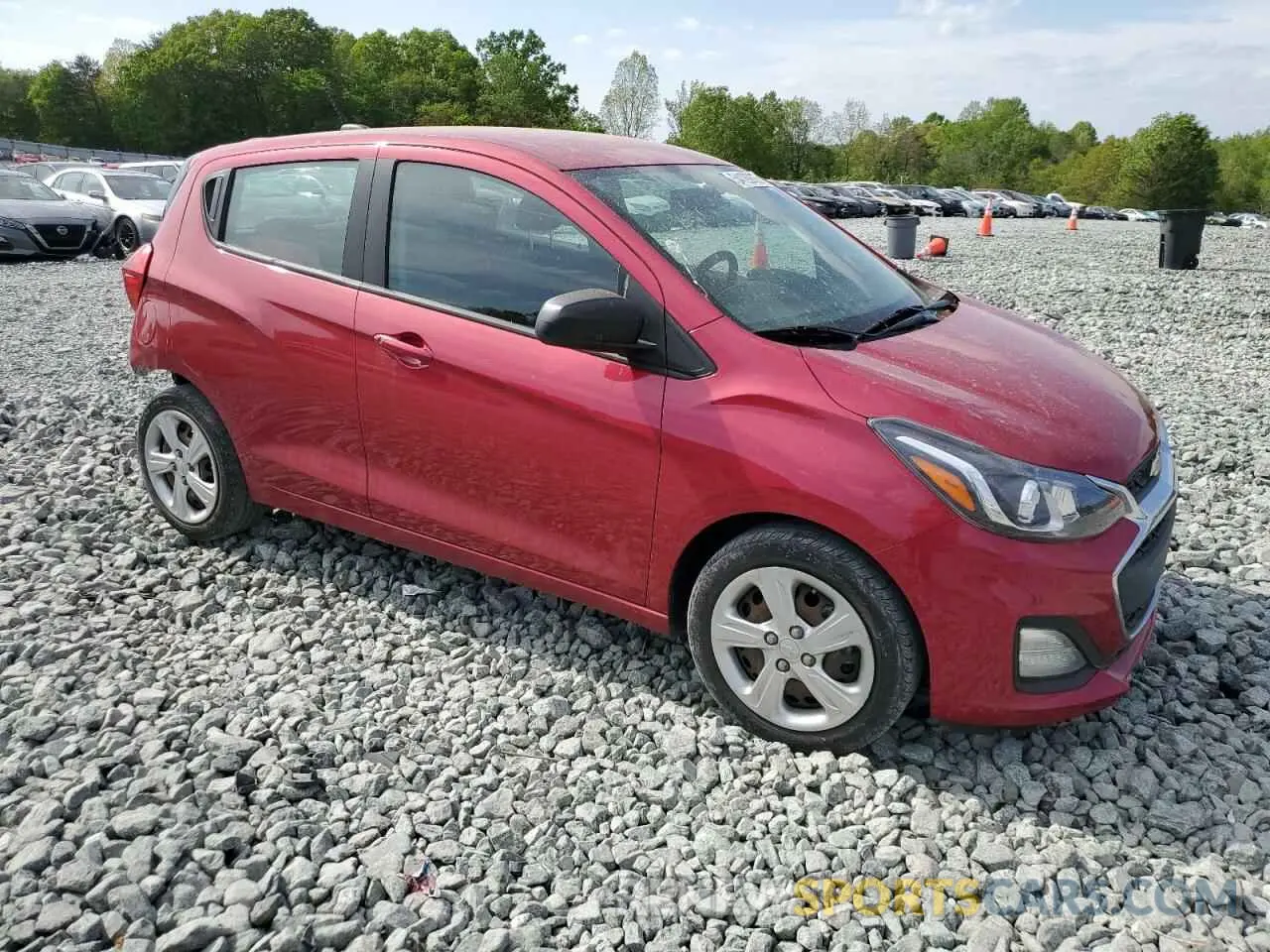 4 Photograph of a damaged car KL8CB6SA0LC457998 CHEVROLET SPARK 2020