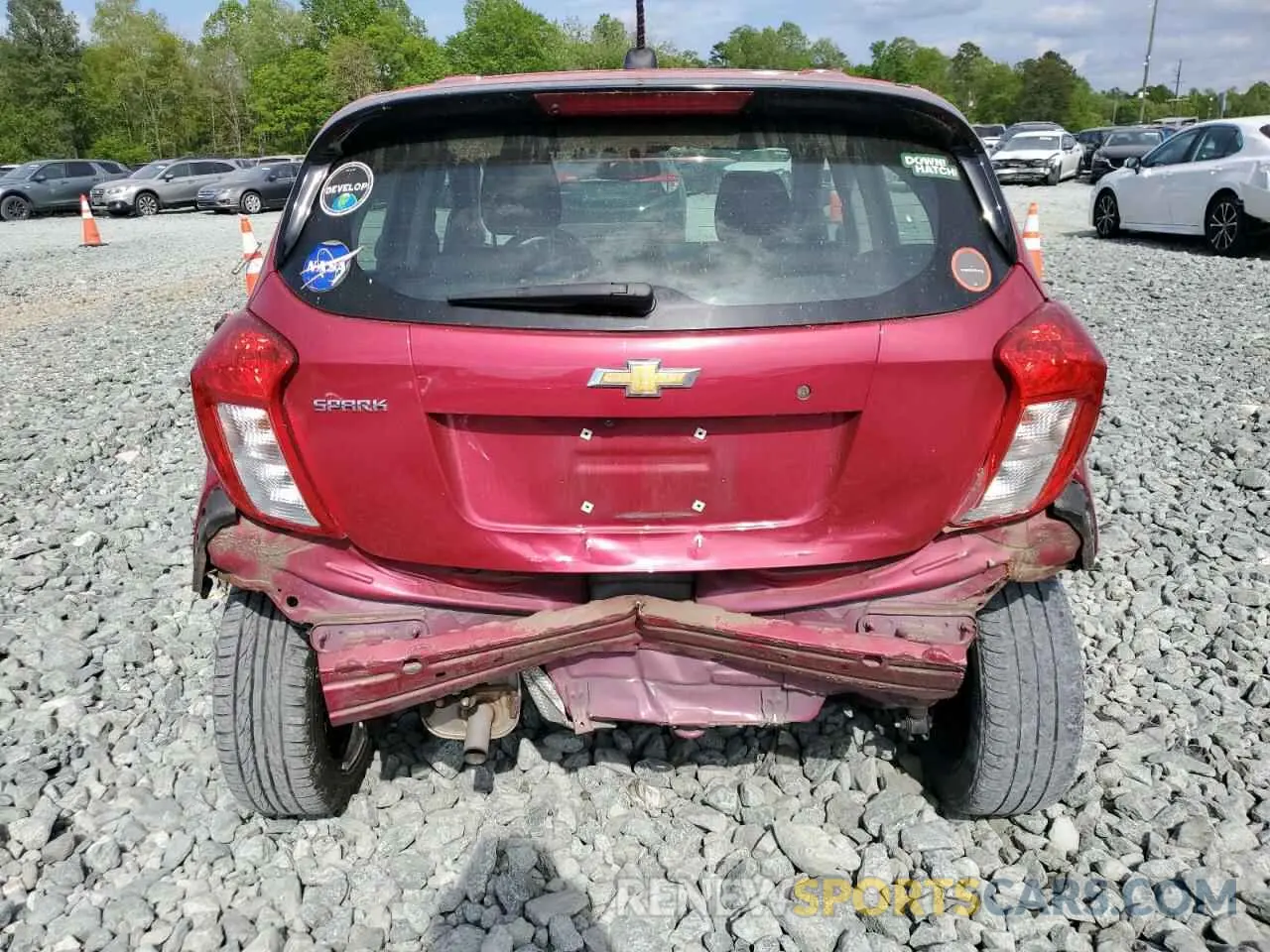 6 Photograph of a damaged car KL8CB6SA0LC457998 CHEVROLET SPARK 2020