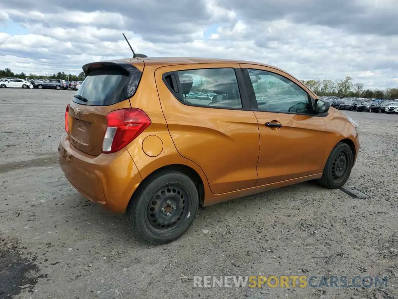 3 Photograph of a damaged car KL8CB6SA0LC473165 CHEVROLET SPARK 2020